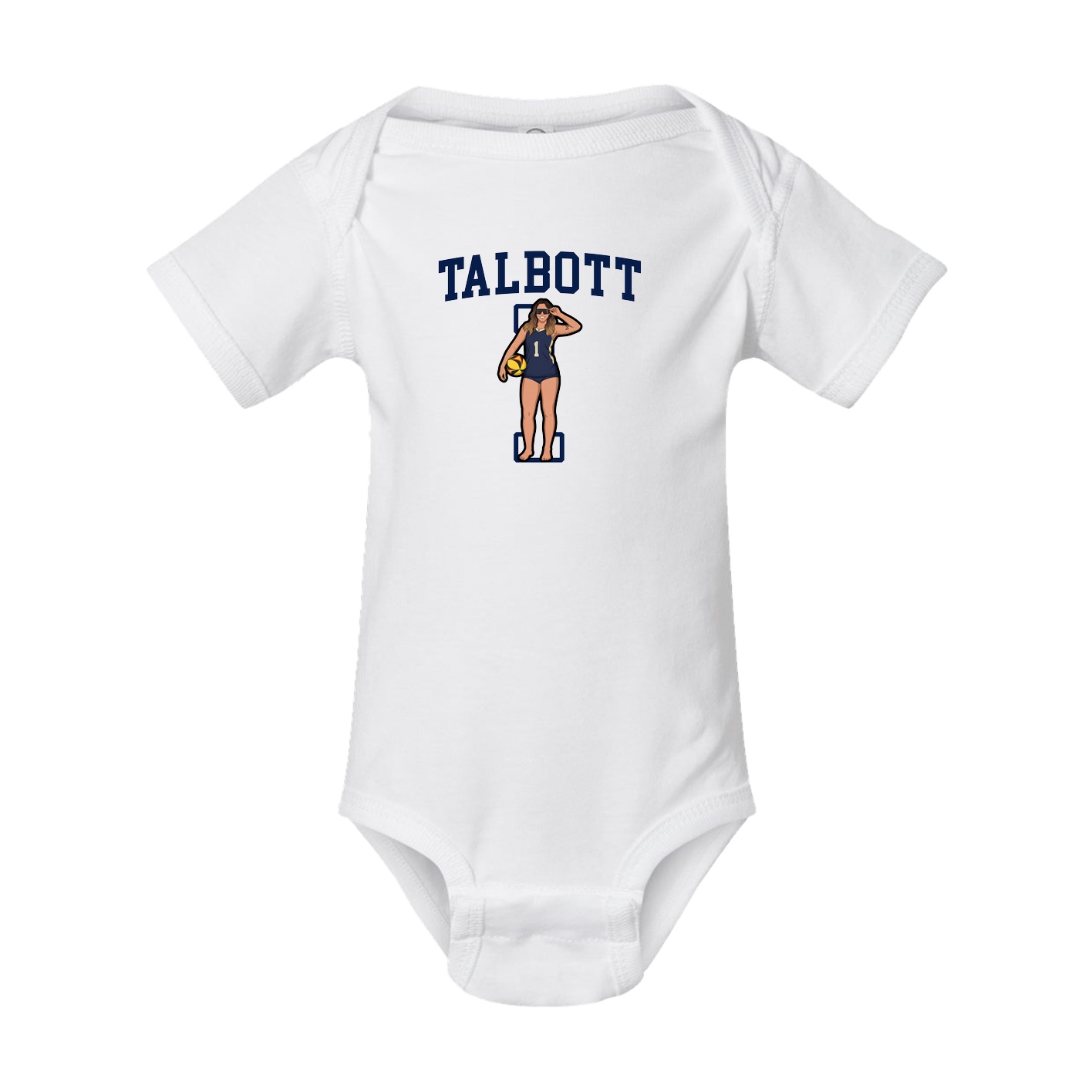 Baby Onesie — Shirsey in White