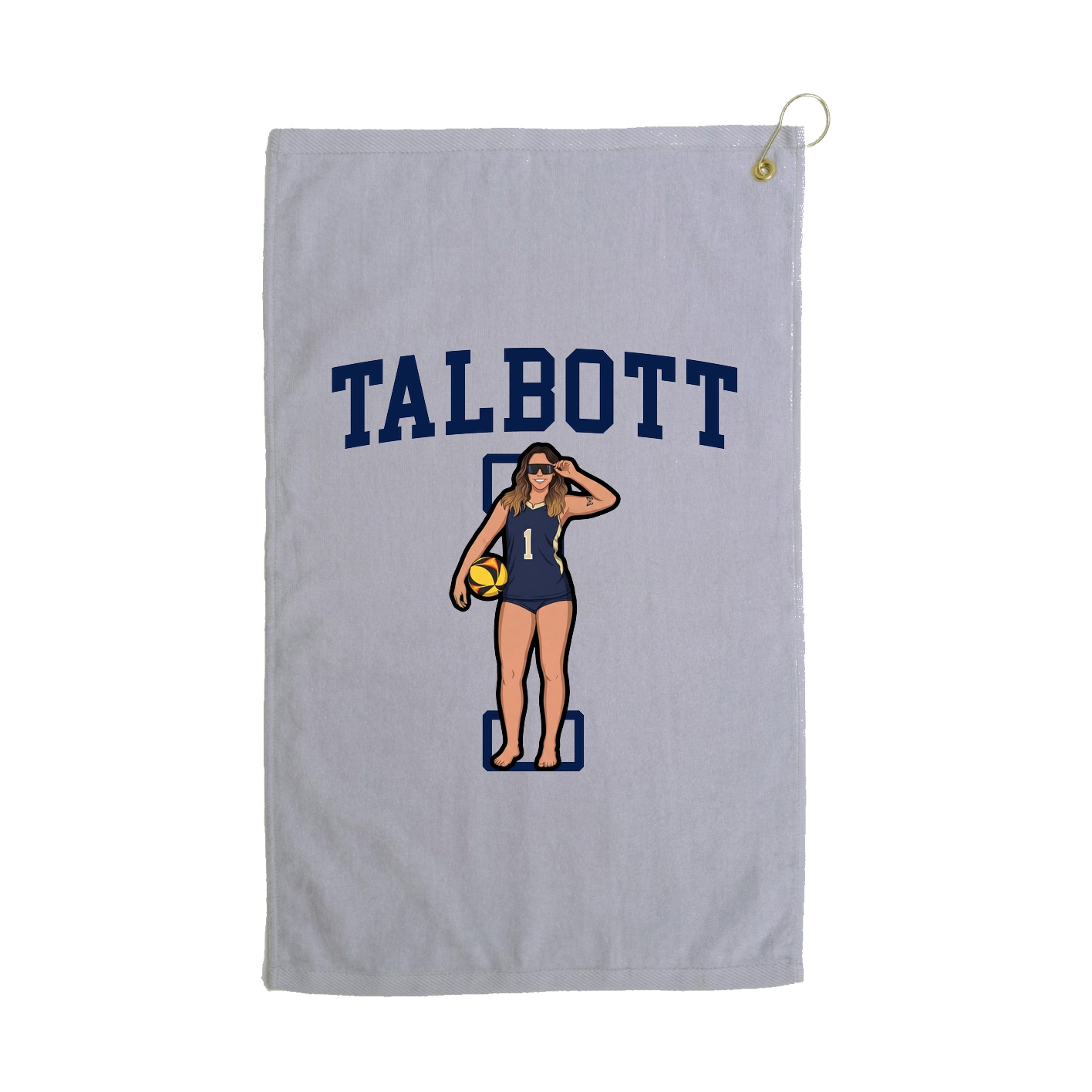 Golf Towel — Shirsey in Grey