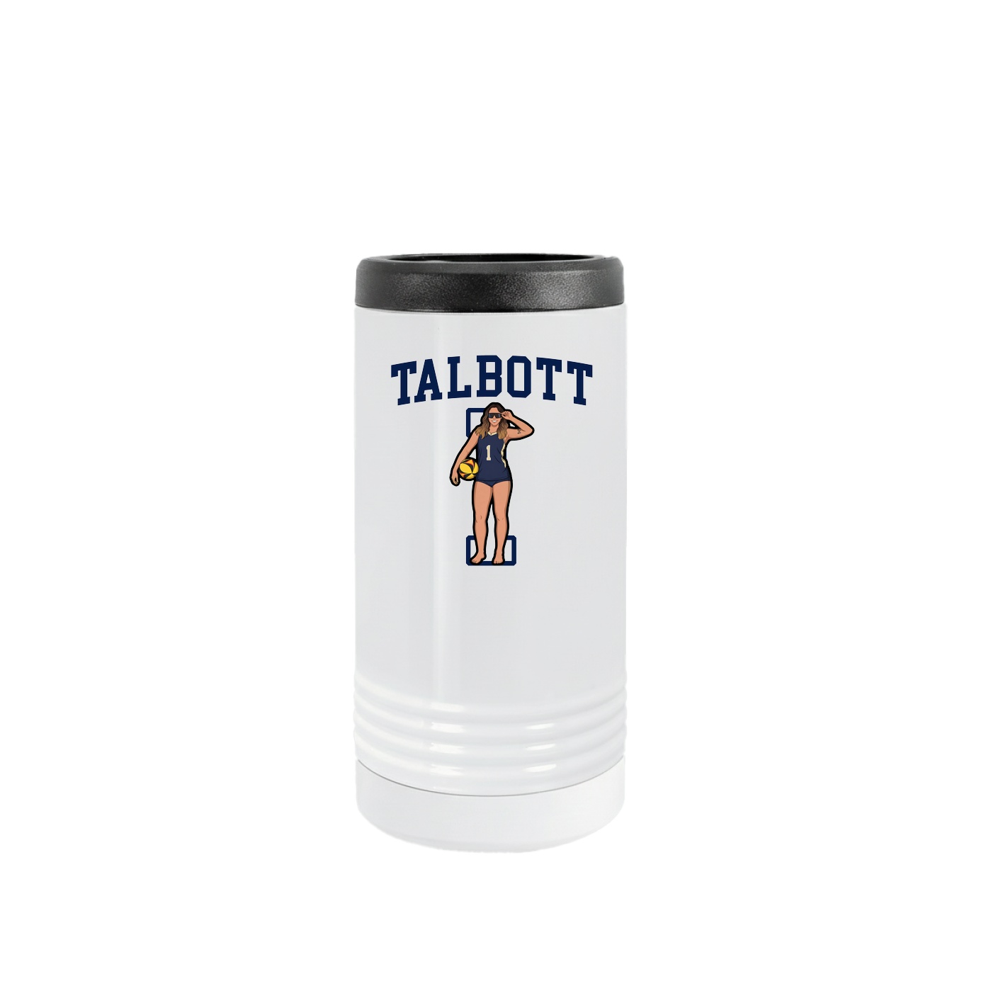 Slim Beverage Holder — Shirsey in White