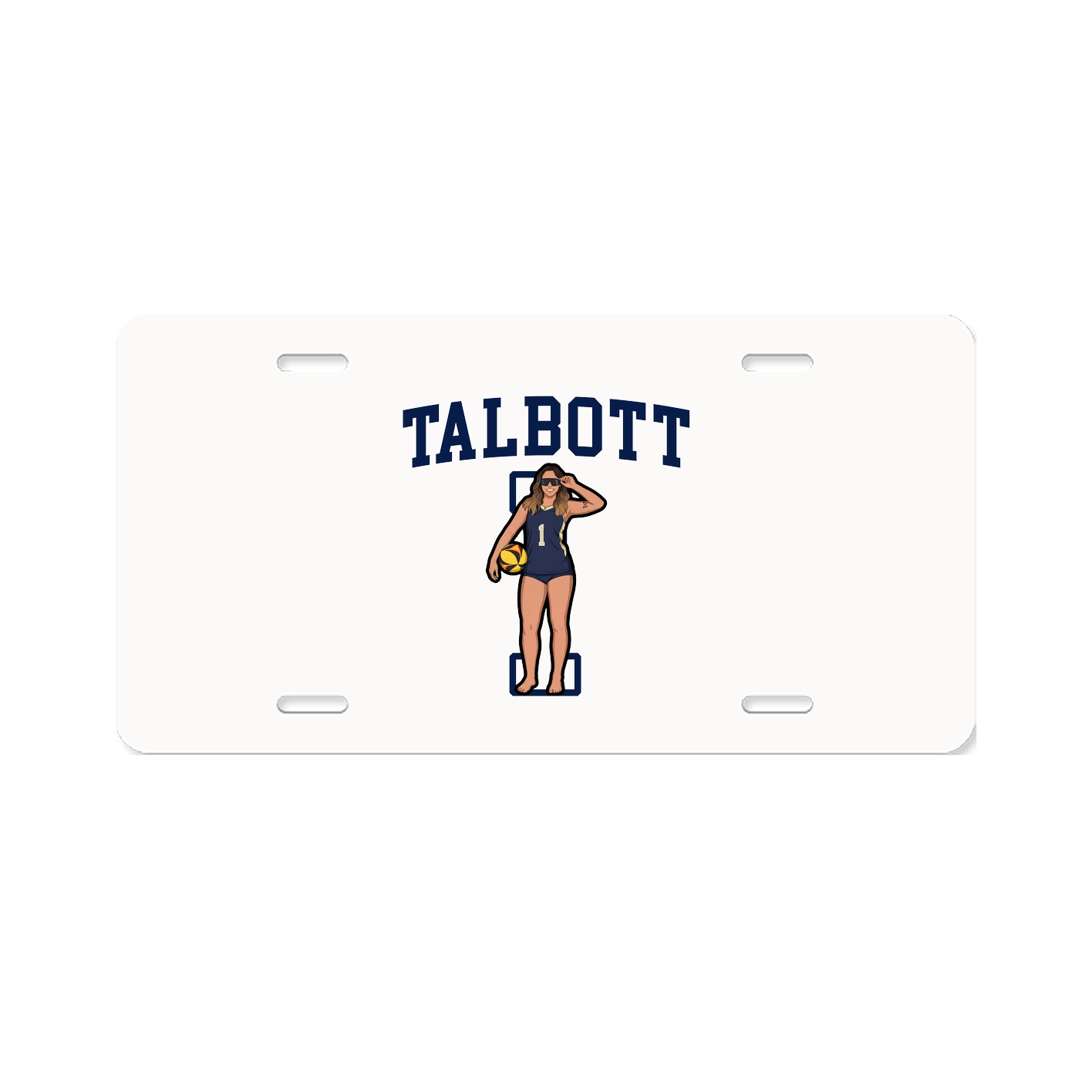License Plate — Shirsey in Classic