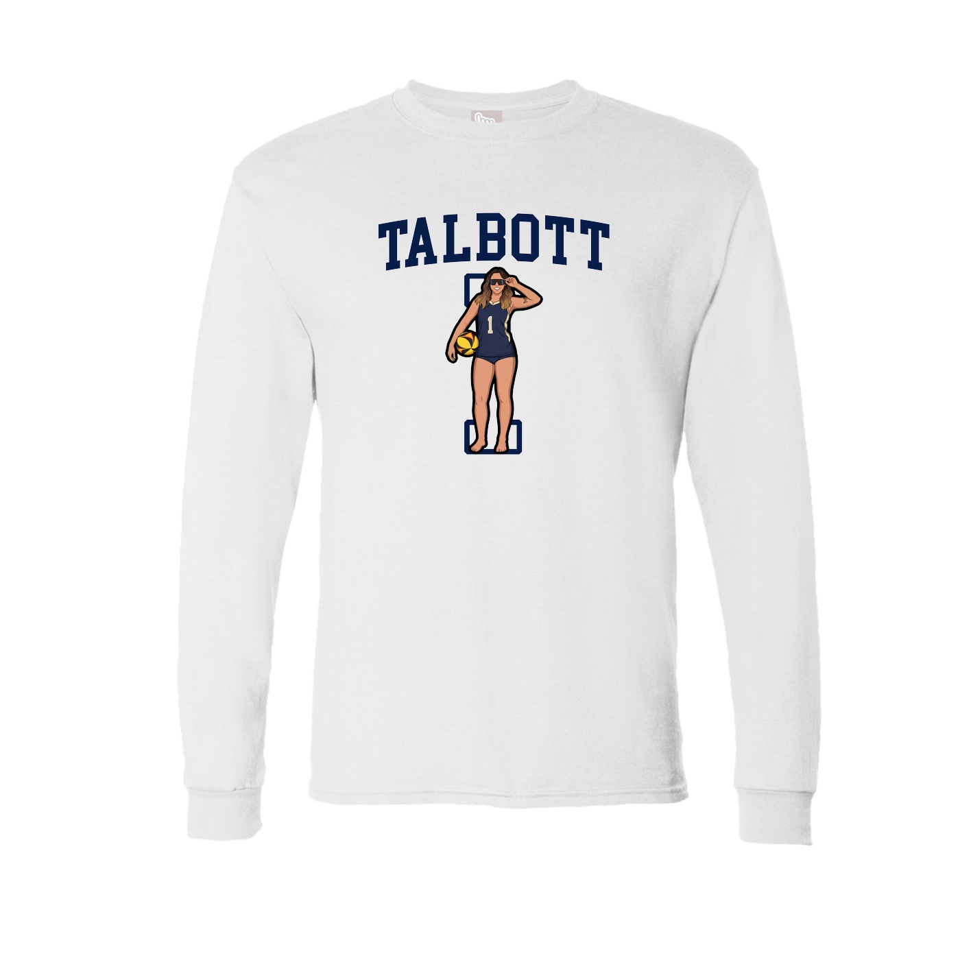 Long Sleeve Tee — Shirsey in White