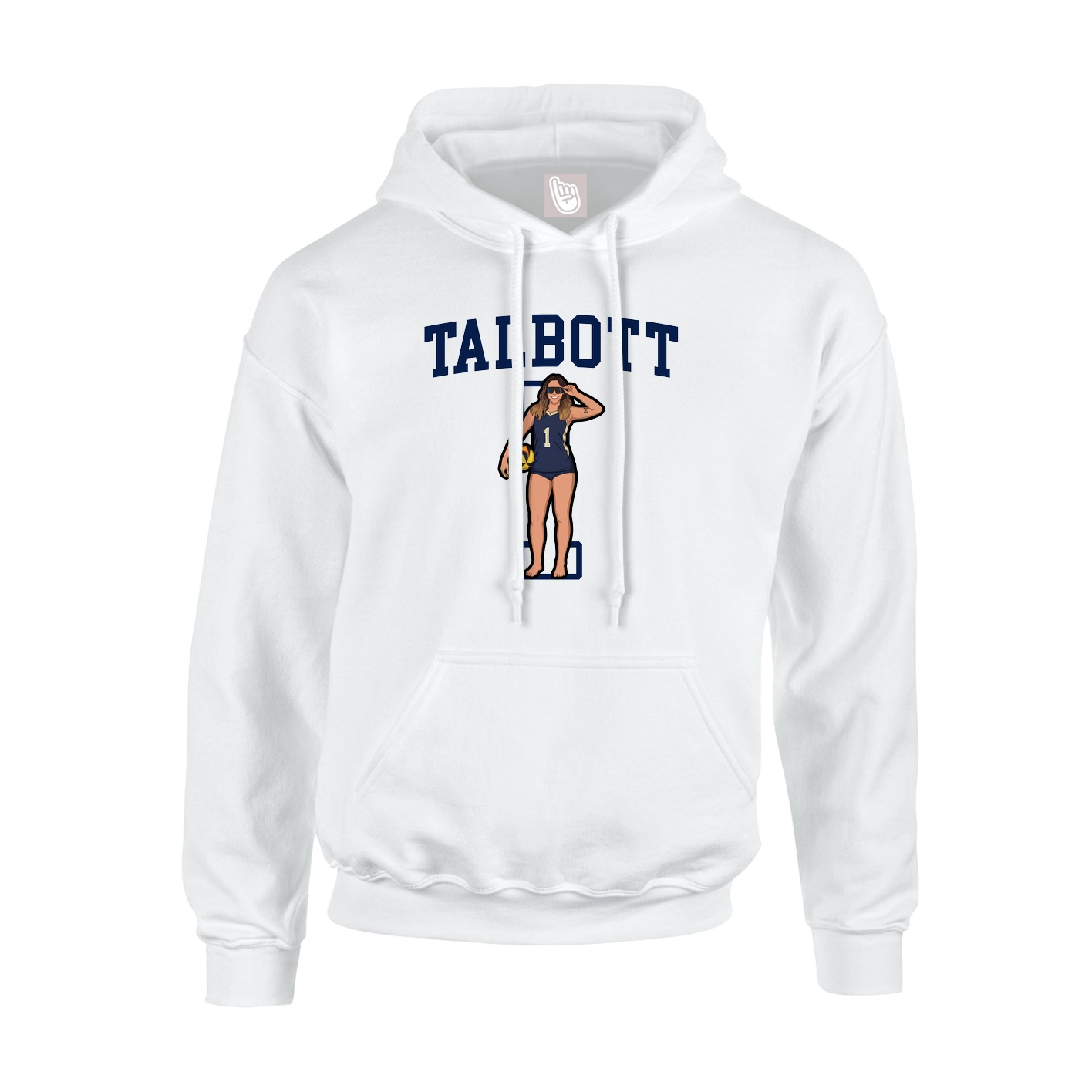 Youth Hoodie — Shirsey in White