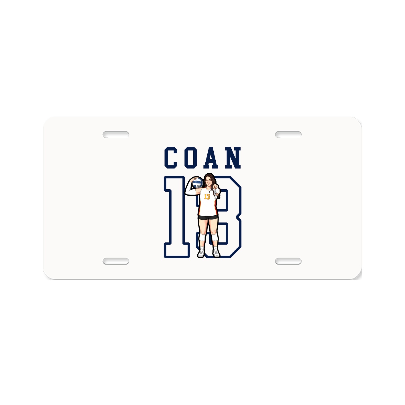 License Plate — Shirsey in Classic