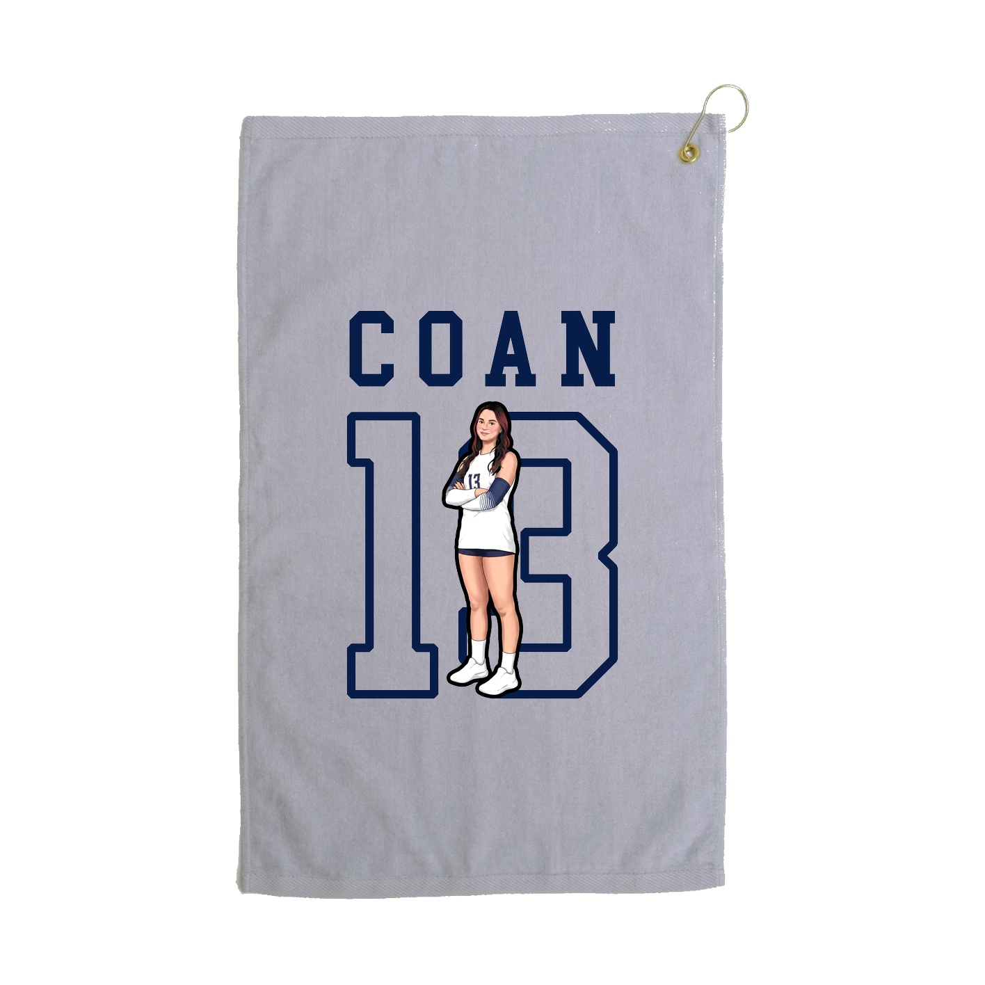 Golf Towel — Shirsey in Grey
