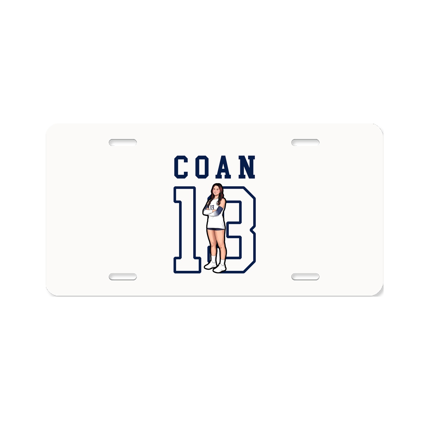 License Plate — Shirsey in Classic
