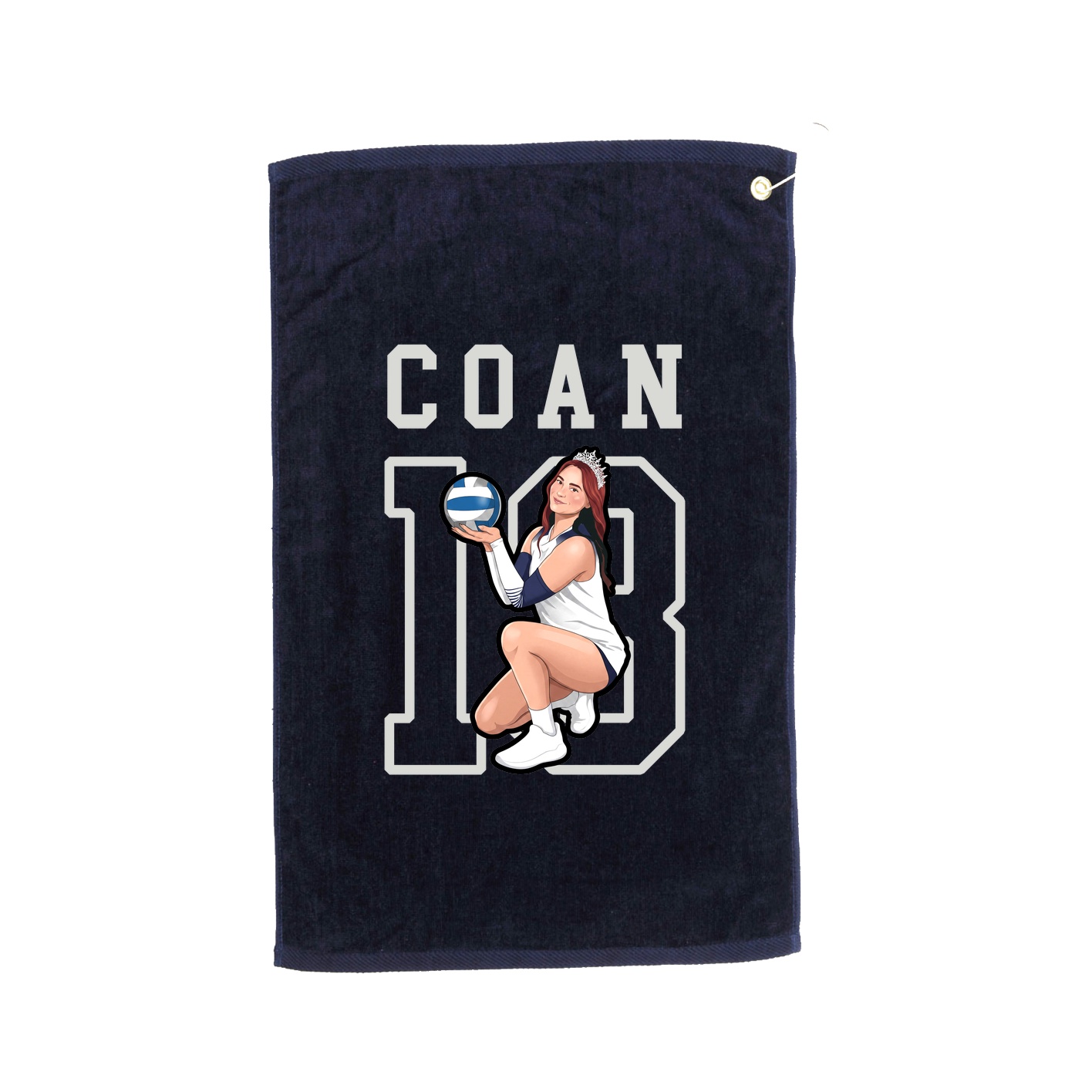 Golf Towel — Shirsey in Navy
