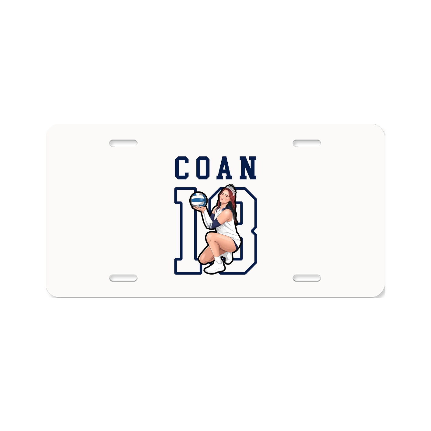 License Plate — Shirsey in Classic