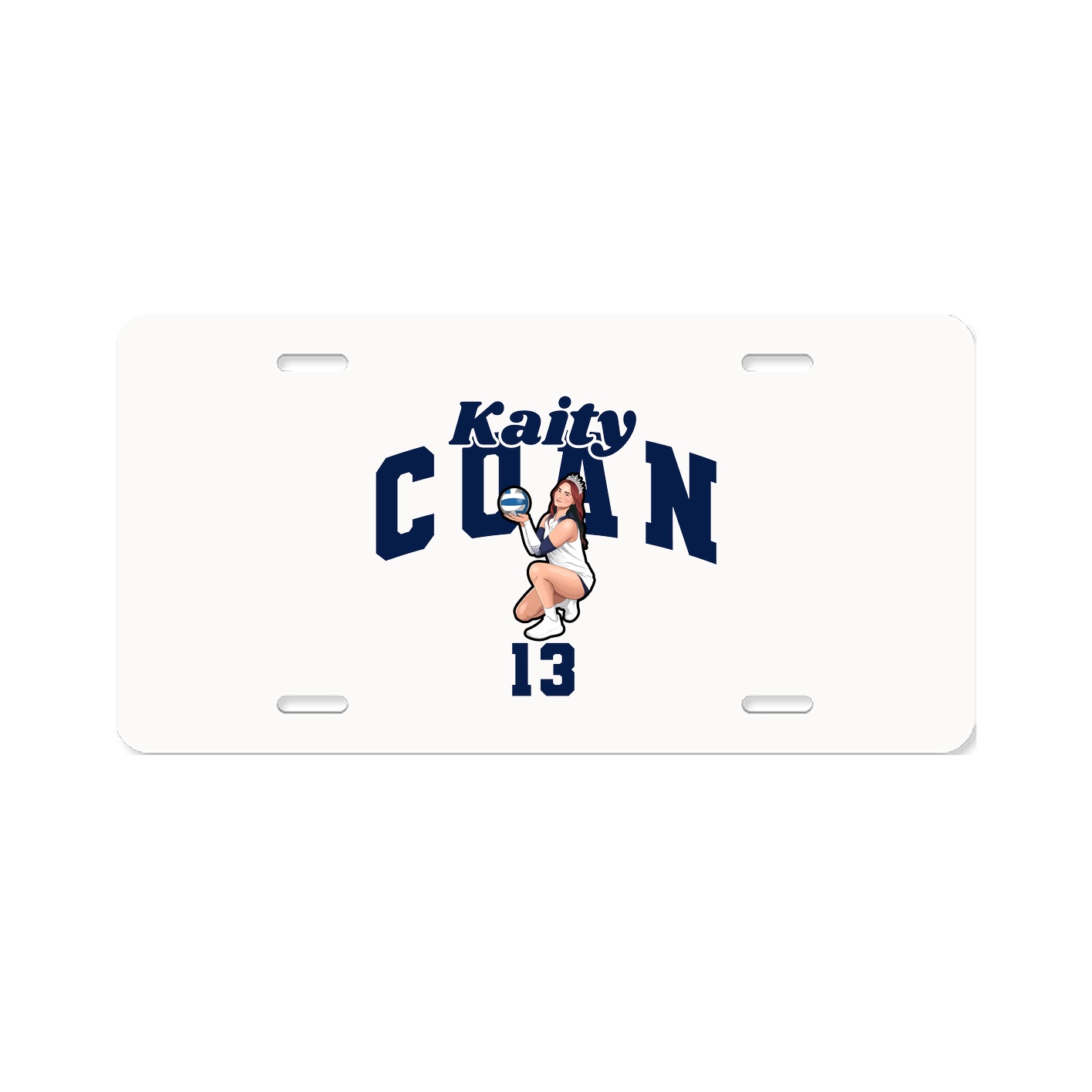 License Plate — Signature Arch in Classic