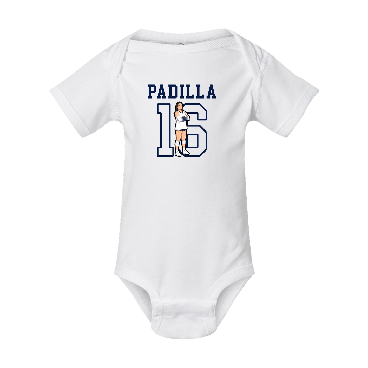 Baby Onesie — Shirsey in White