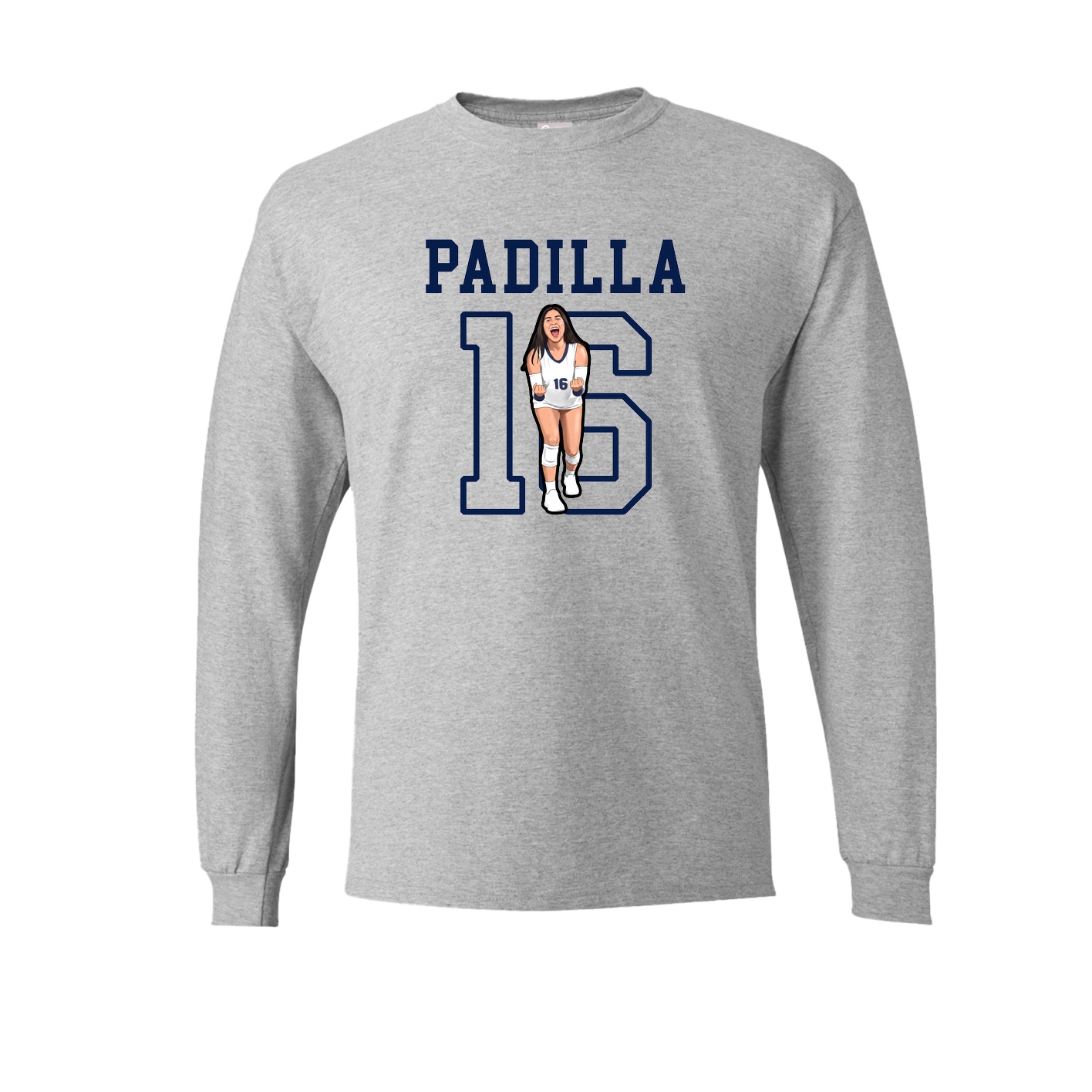 Long Sleeve Tee — Shirsey in Grey