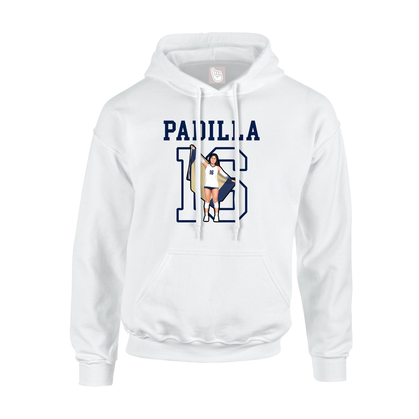 Youth Hoodie — Shirsey in White