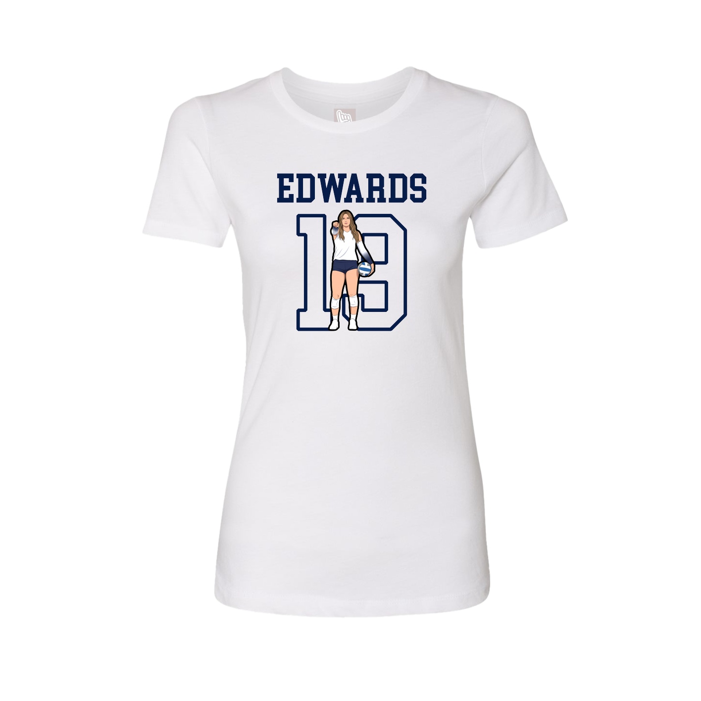 Fitted Women's Tee — Shirsey in White