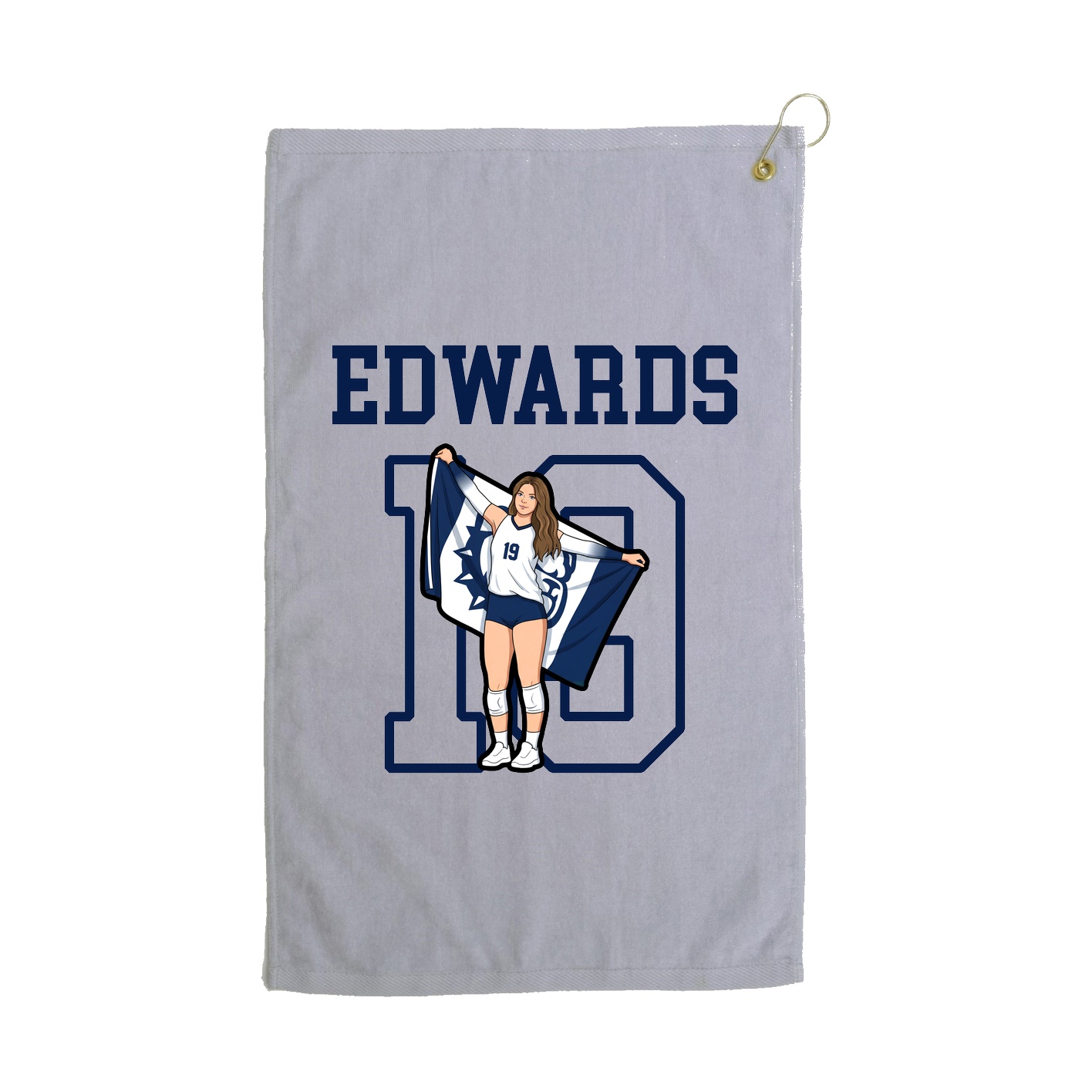 Golf Towel — Shirsey in Grey