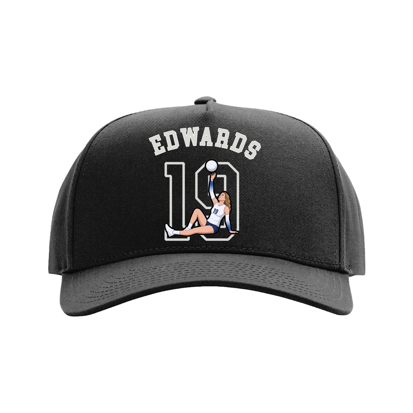 Full Fabric Five-Panel Champ Cap