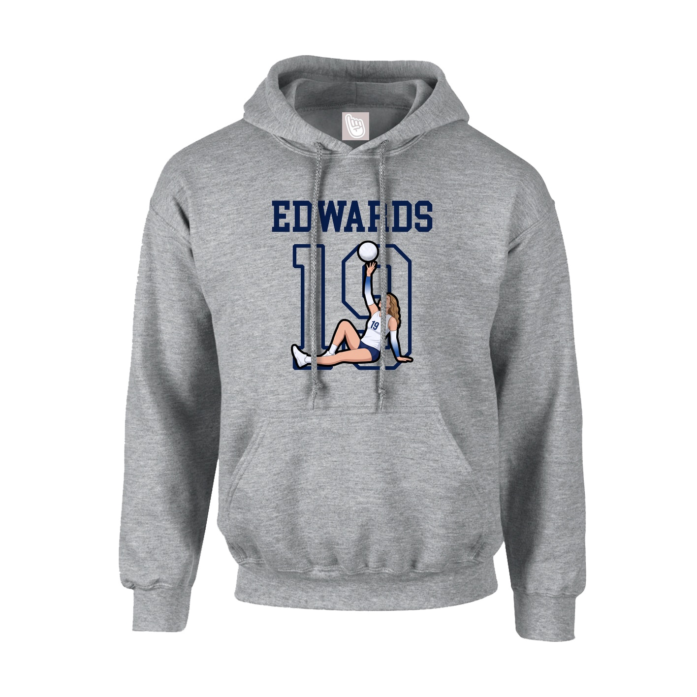 Youth Hoodie — Shirsey in Grey