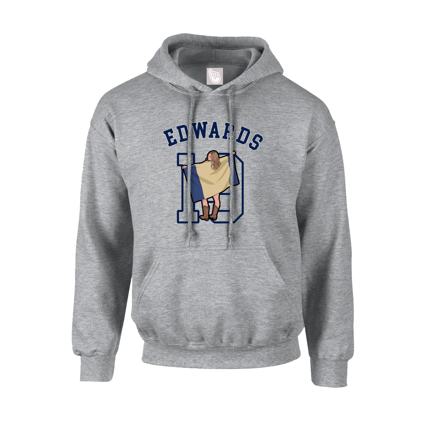 Hoodie — Shirsey Arch in Grey
