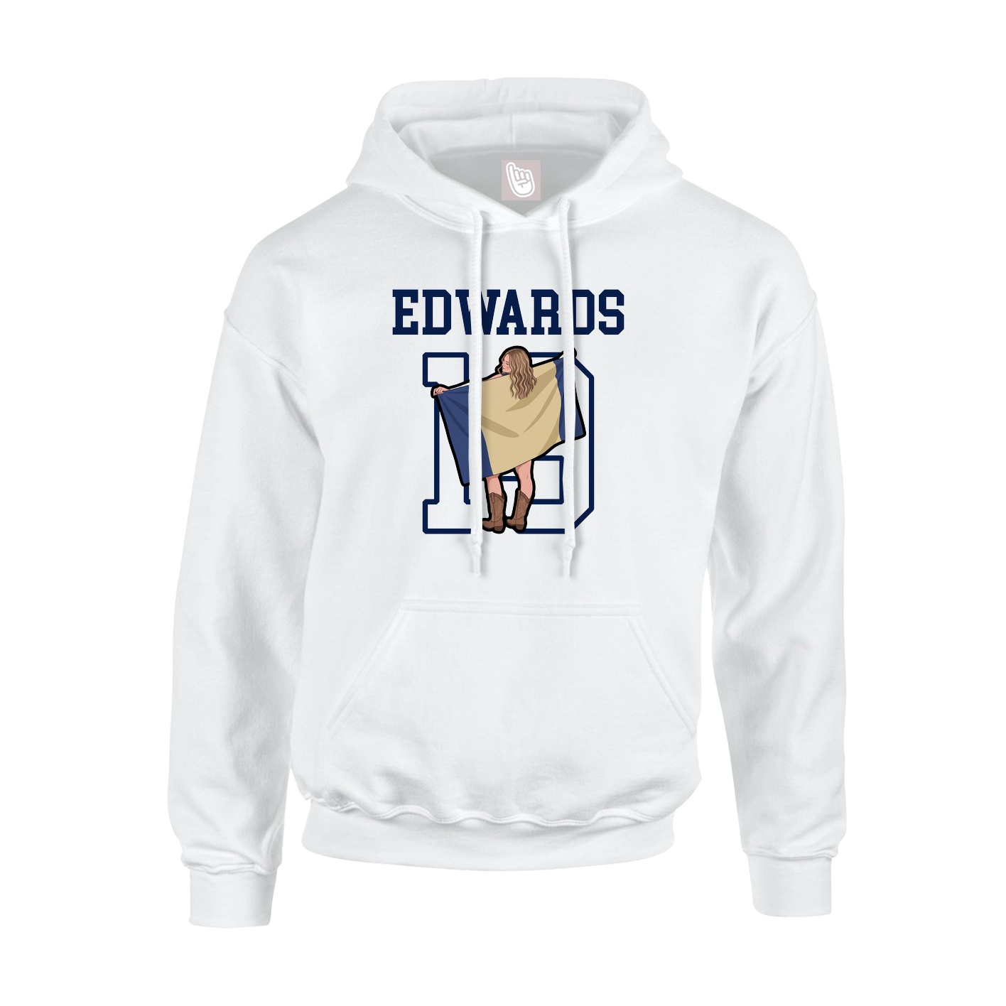 Youth Hoodie — Shirsey in White