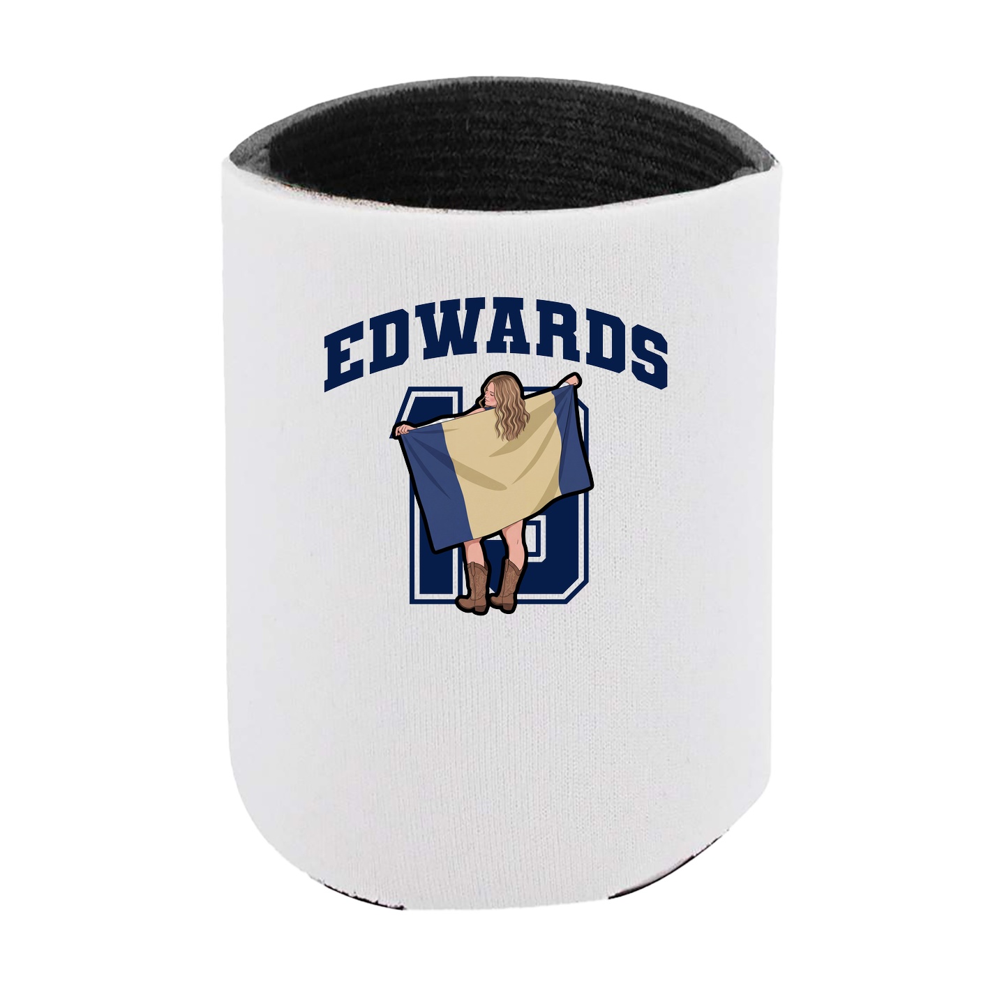 Can Holder — Number in White