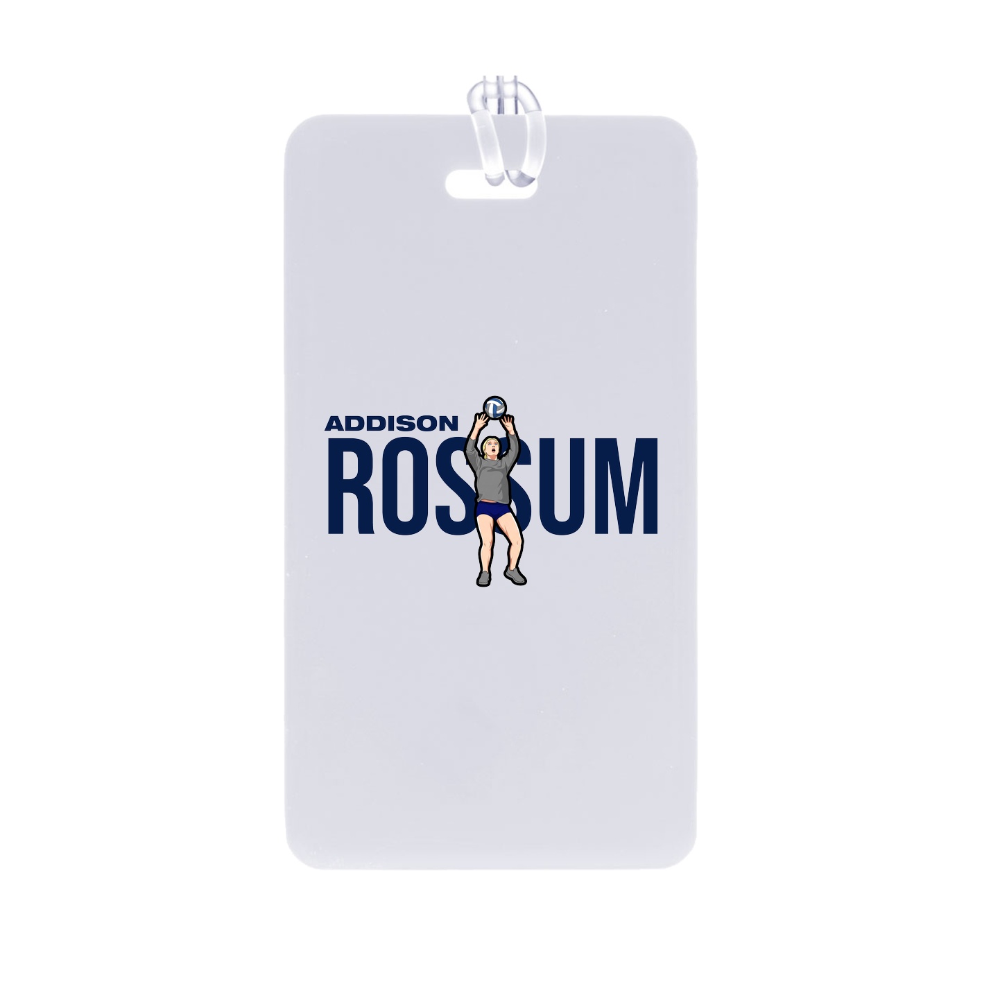 Bag Tag — Player Name in Classic
