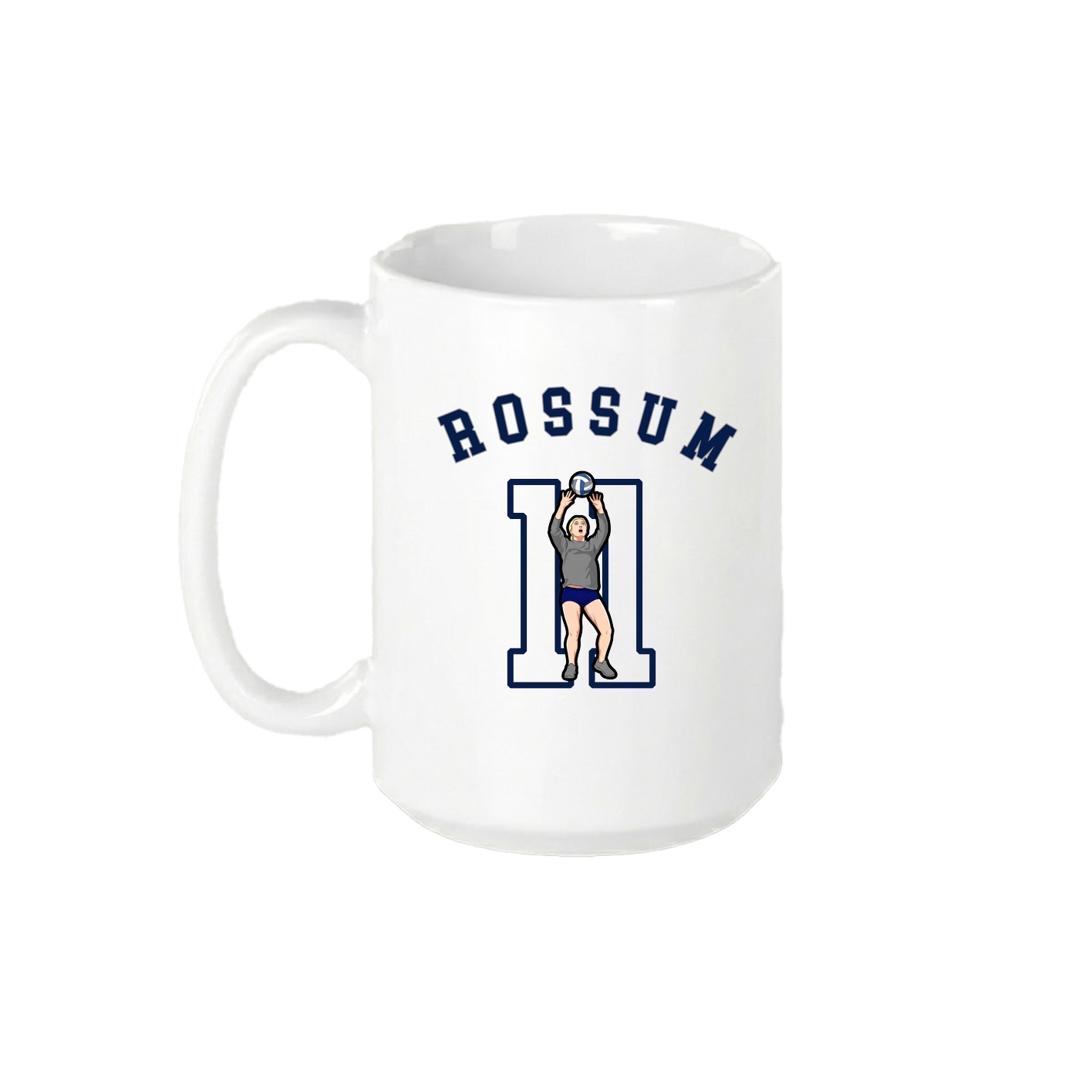 15oz Coffee Mug — Shirsey Arch in White