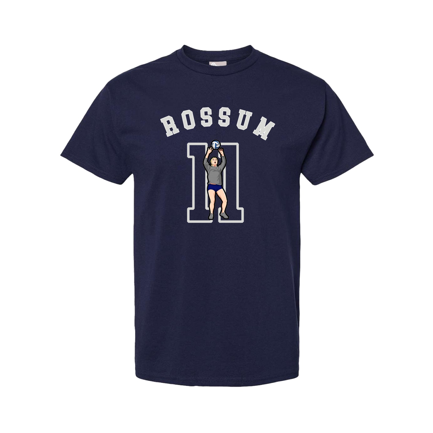 Youth Tee — Shirsey Arch in Navy