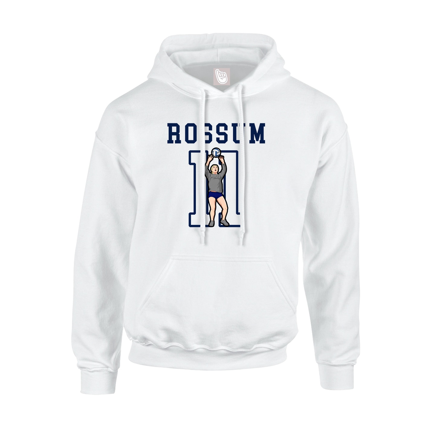 Youth Hoodie — Shirsey in White