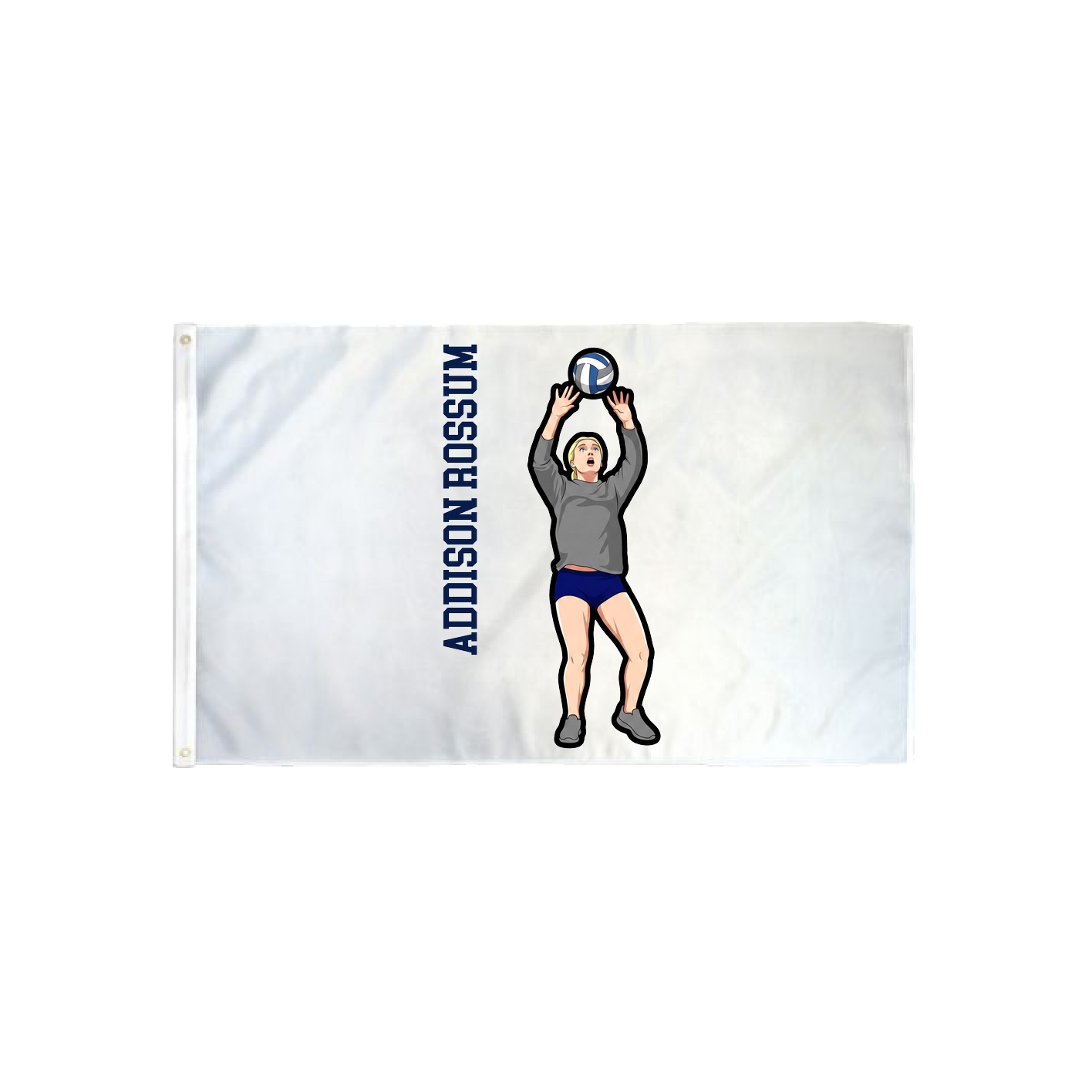 3x5 Flag — Name Vertical in Classic