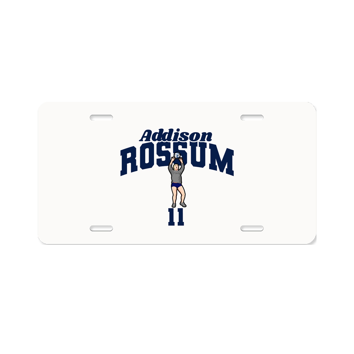 License Plate — Signature Arch in Classic