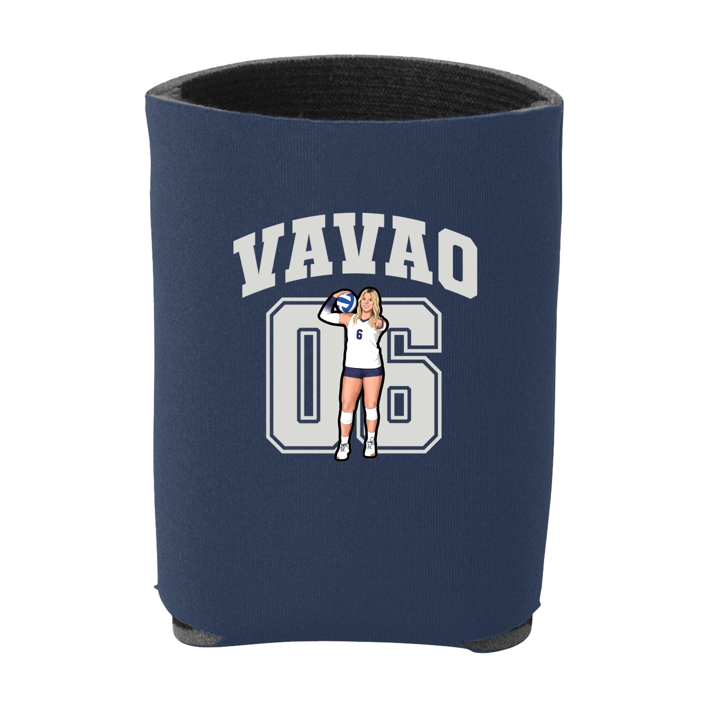 Can Holder — Number in Navy