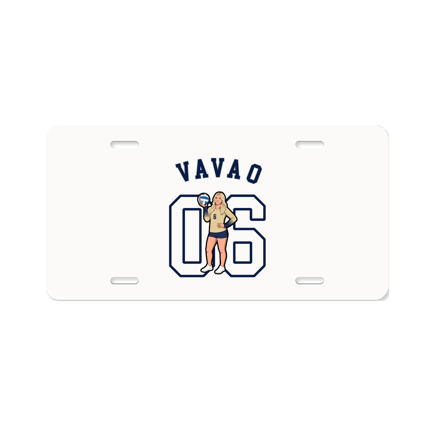 License Plate — Shirsey Arch in Classic
