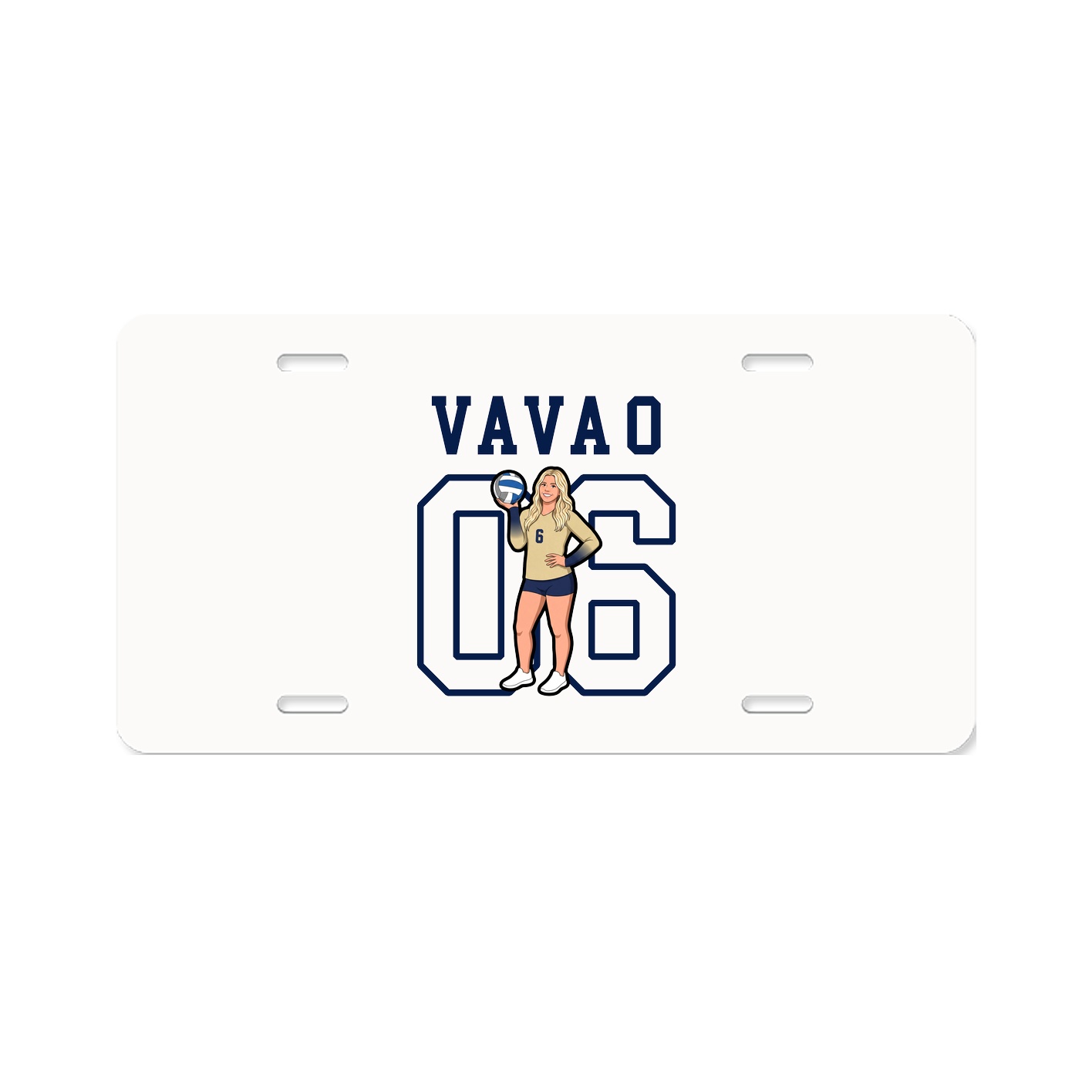 License Plate — Shirsey in Classic
