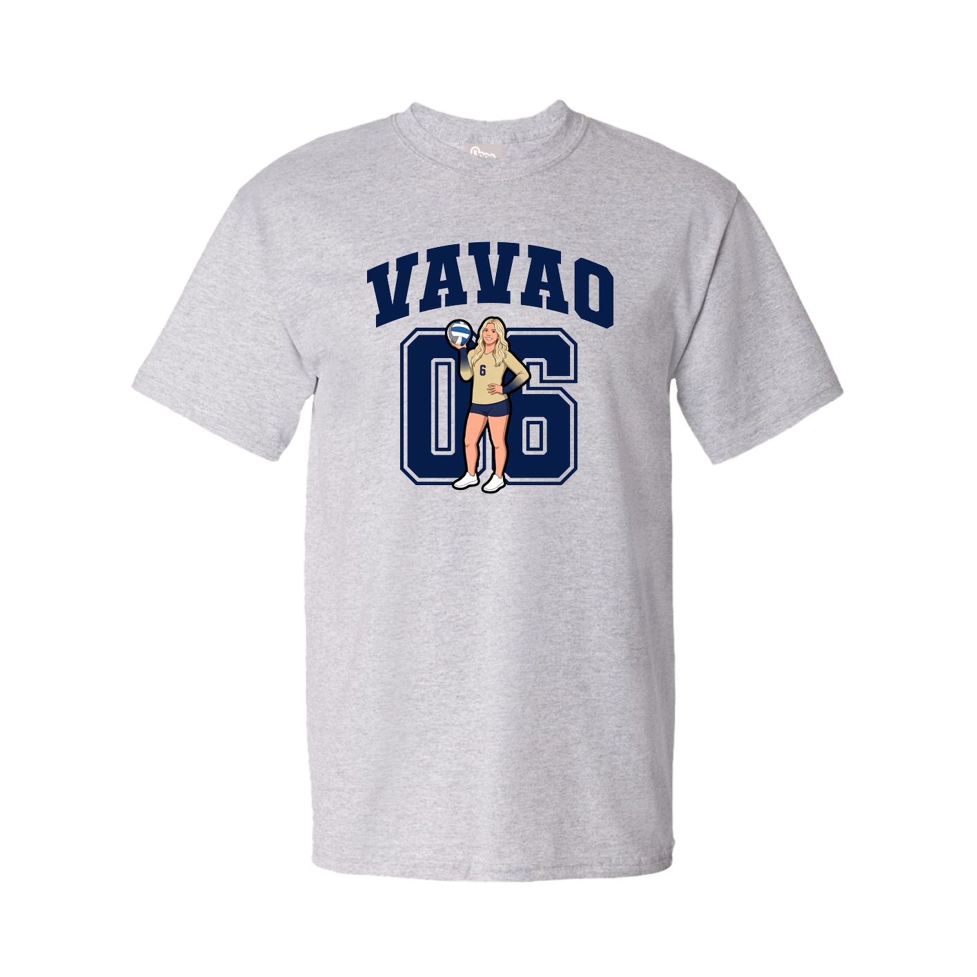 Tee — Number in Grey