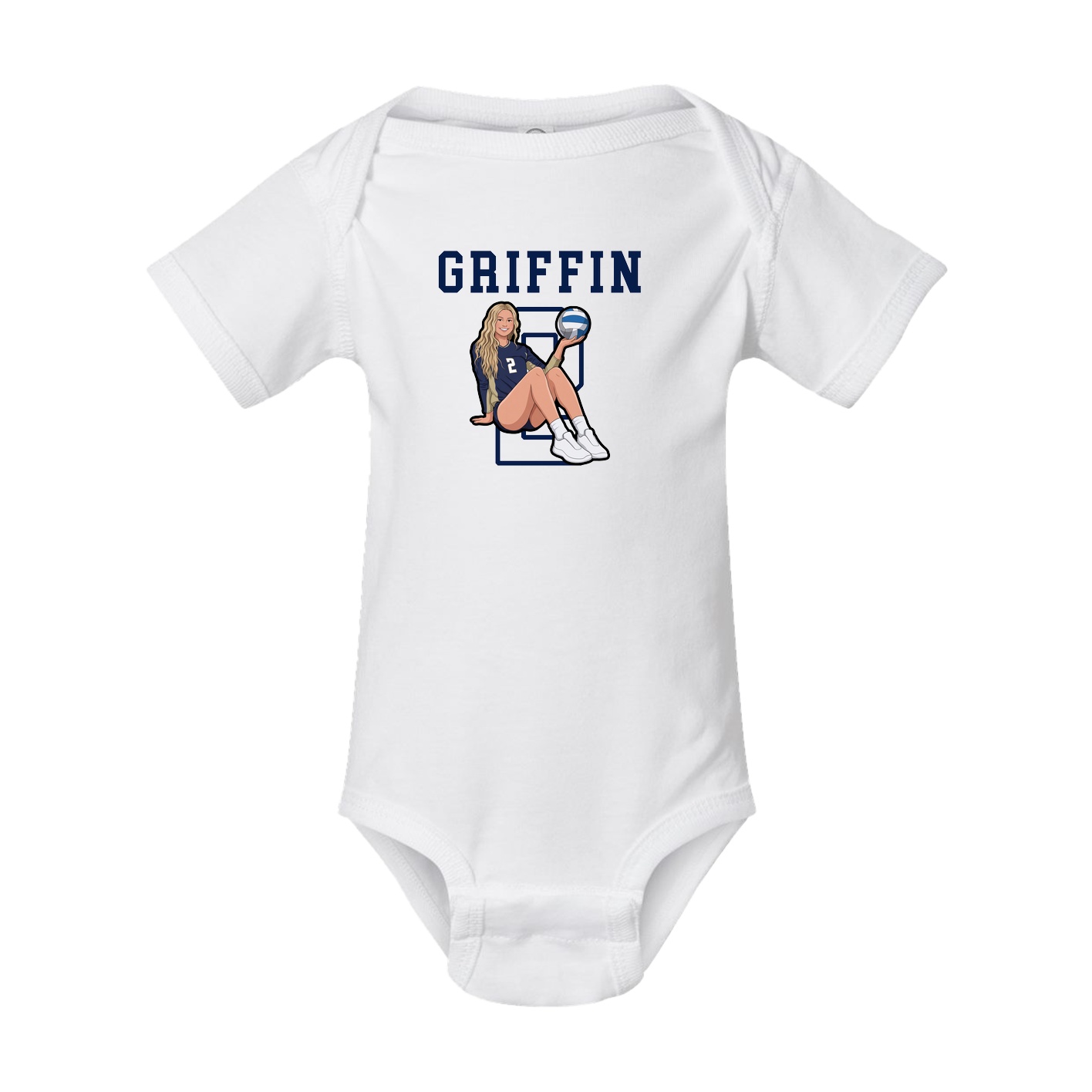 Baby Onesie — Shirsey in White