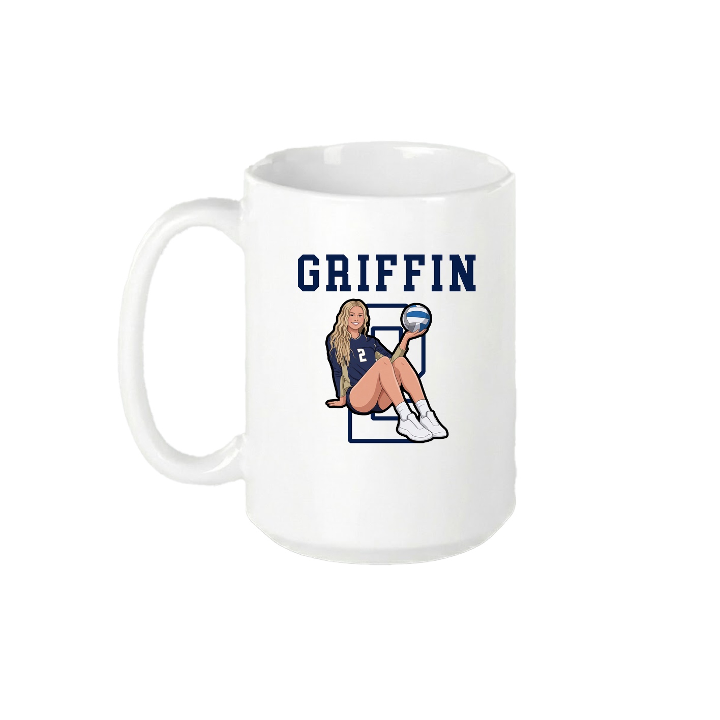 15oz Coffee Mug — Shirsey in White