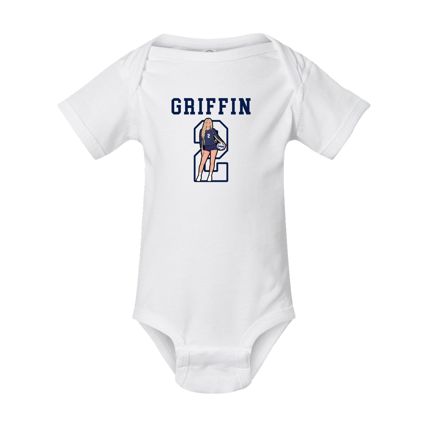Baby Onesie — Shirsey in White