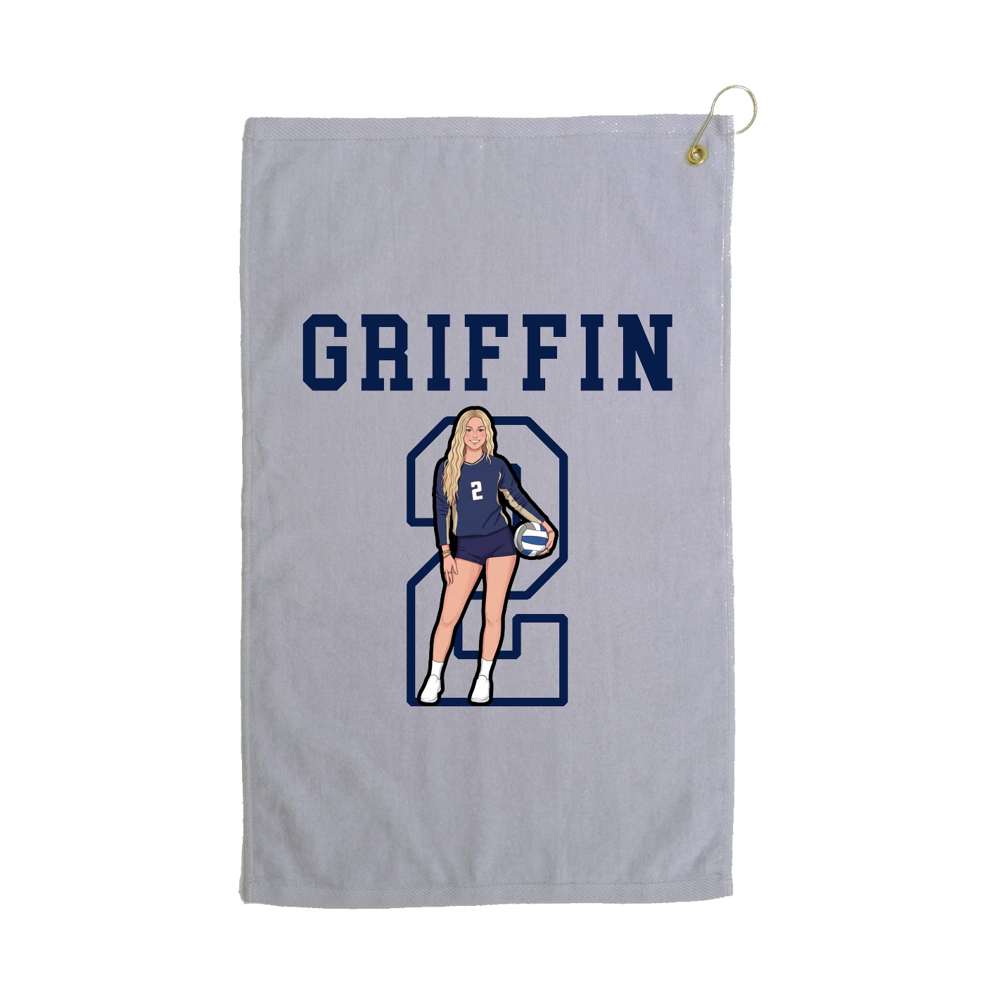 Golf Towel — Shirsey in Grey