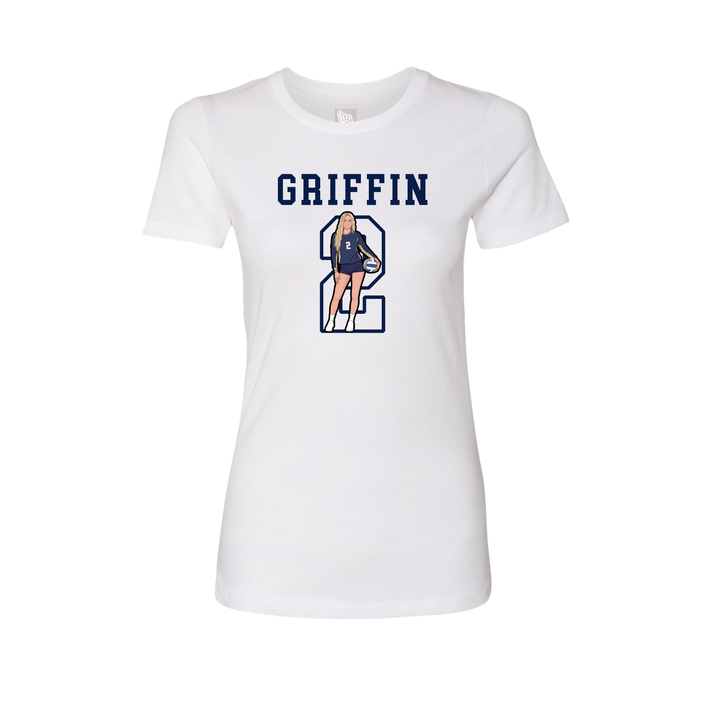 Fitted Women's Tee — Shirsey in White