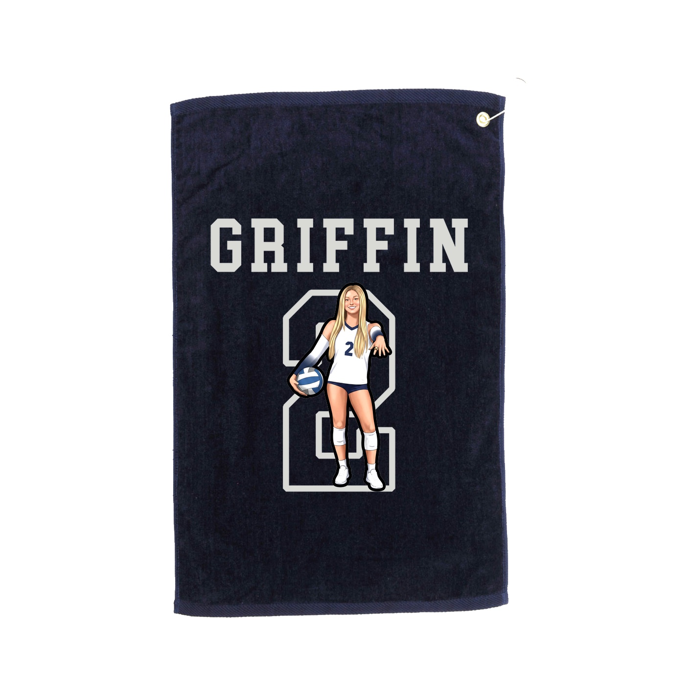Golf Towel — Shirsey in Navy