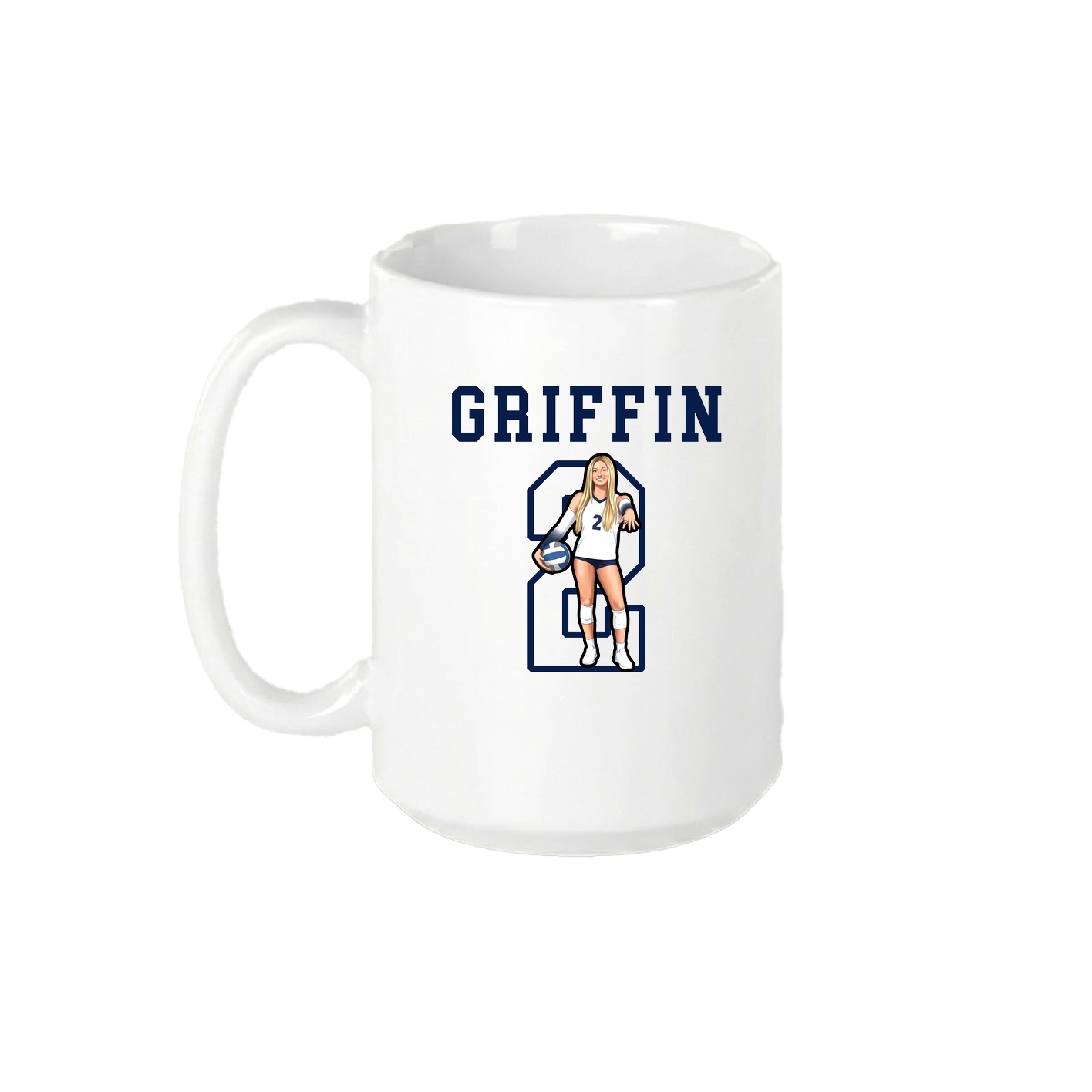 15oz Coffee Mug — Shirsey in White