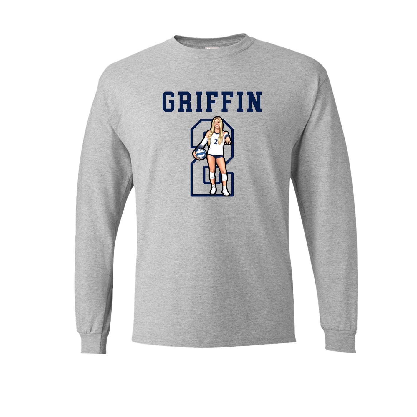 Long Sleeve Tee — Shirsey in Grey