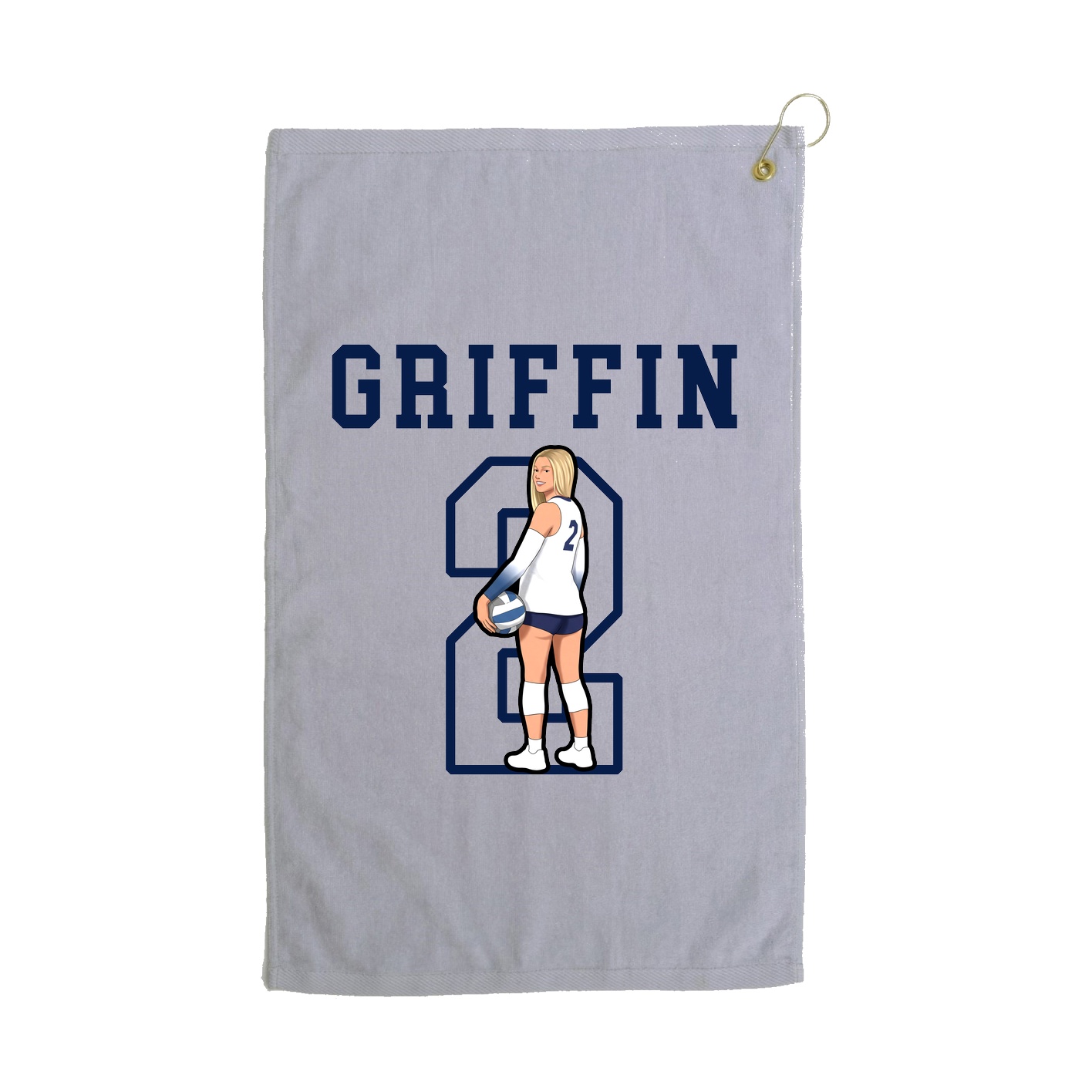 Golf Towel — Shirsey in Grey