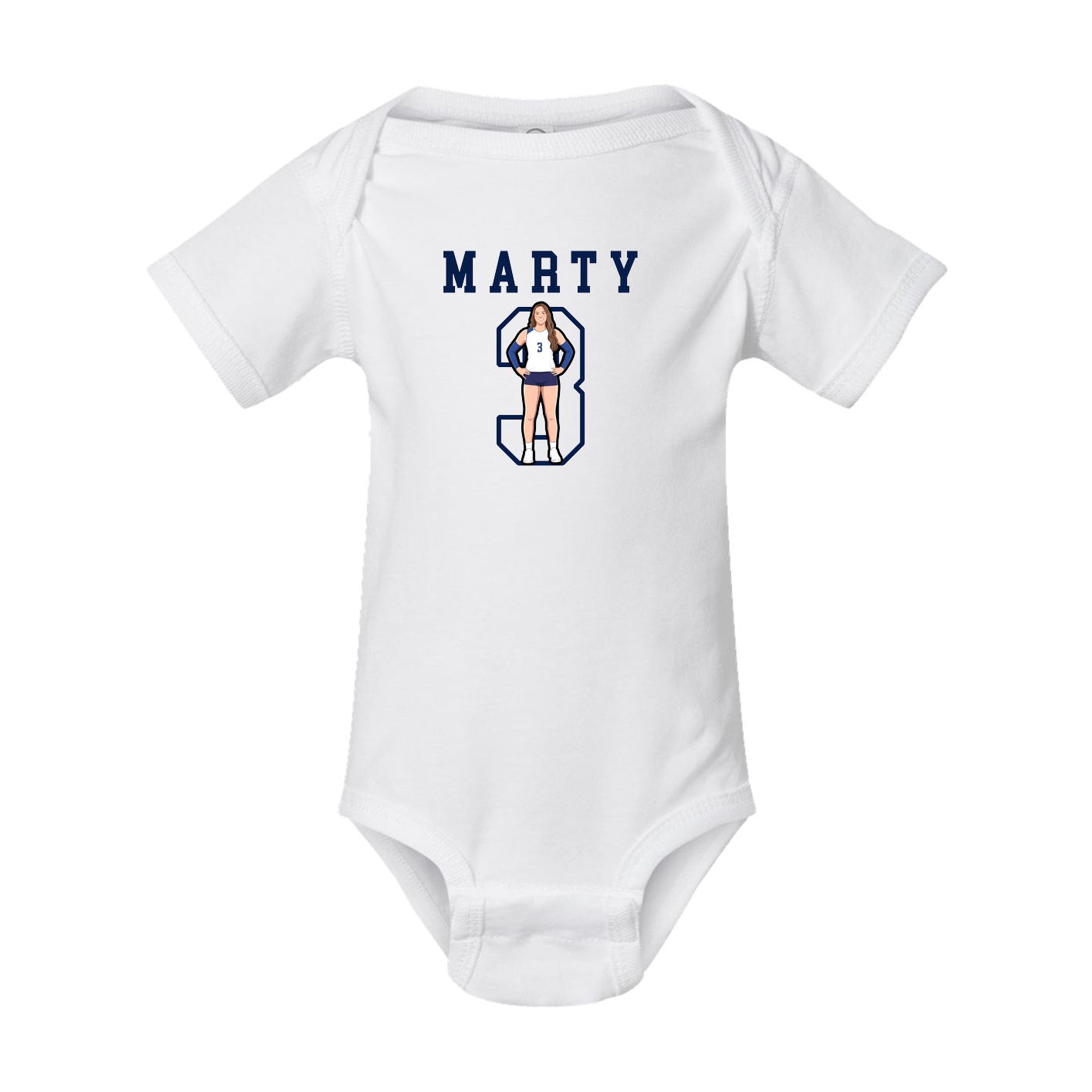 Baby Onesie — Shirsey in White