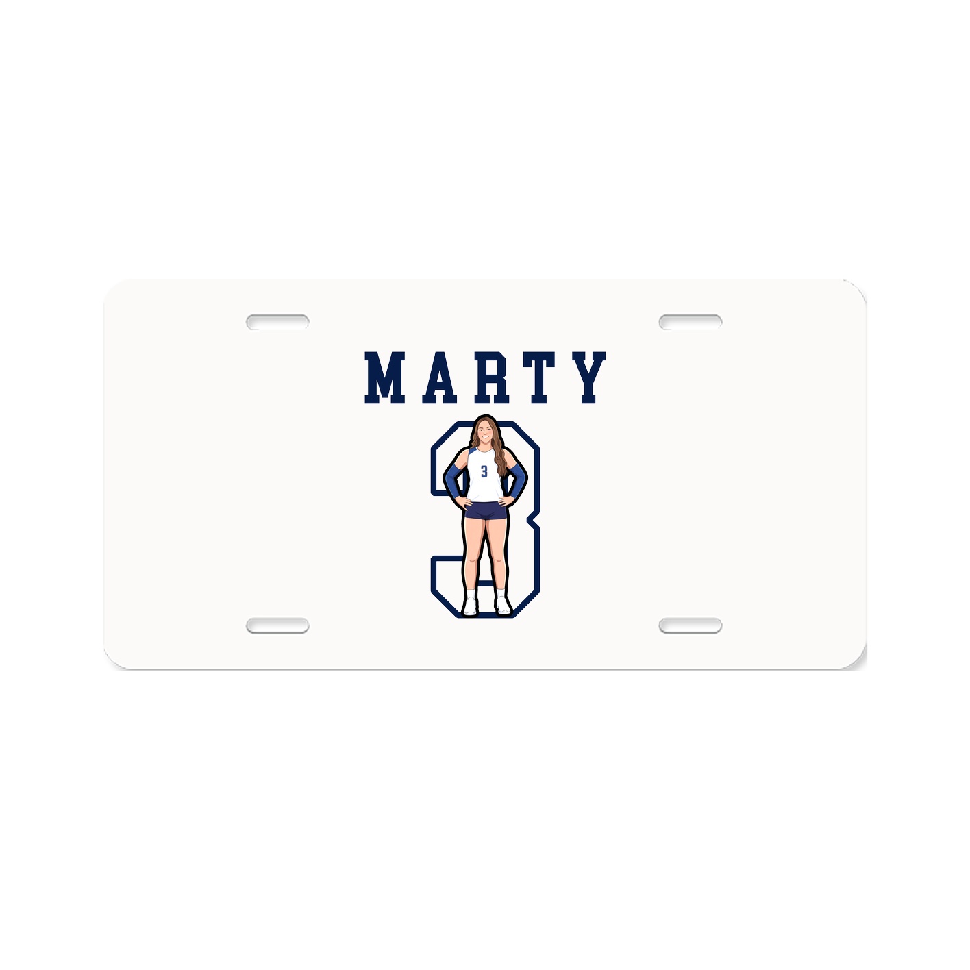 License Plate — Shirsey in Classic