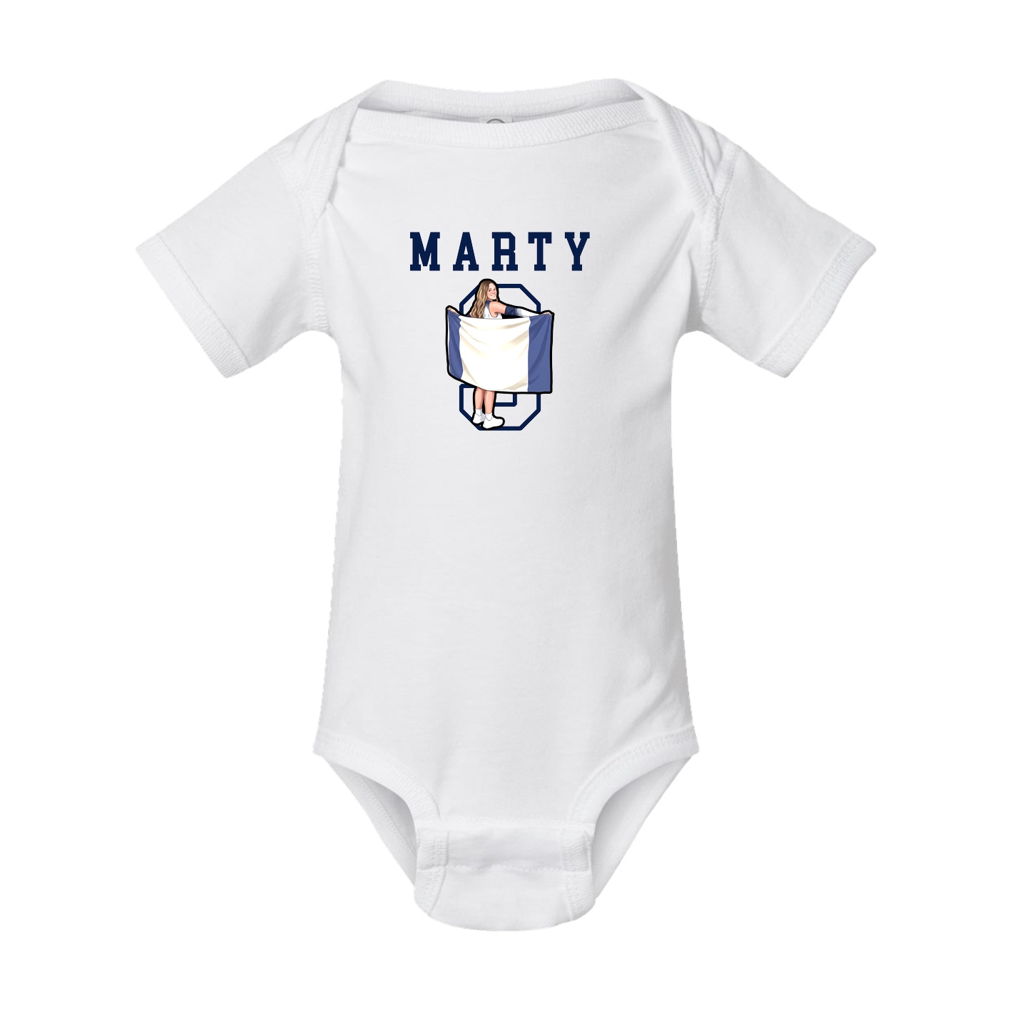 Baby Onesie — Shirsey in White