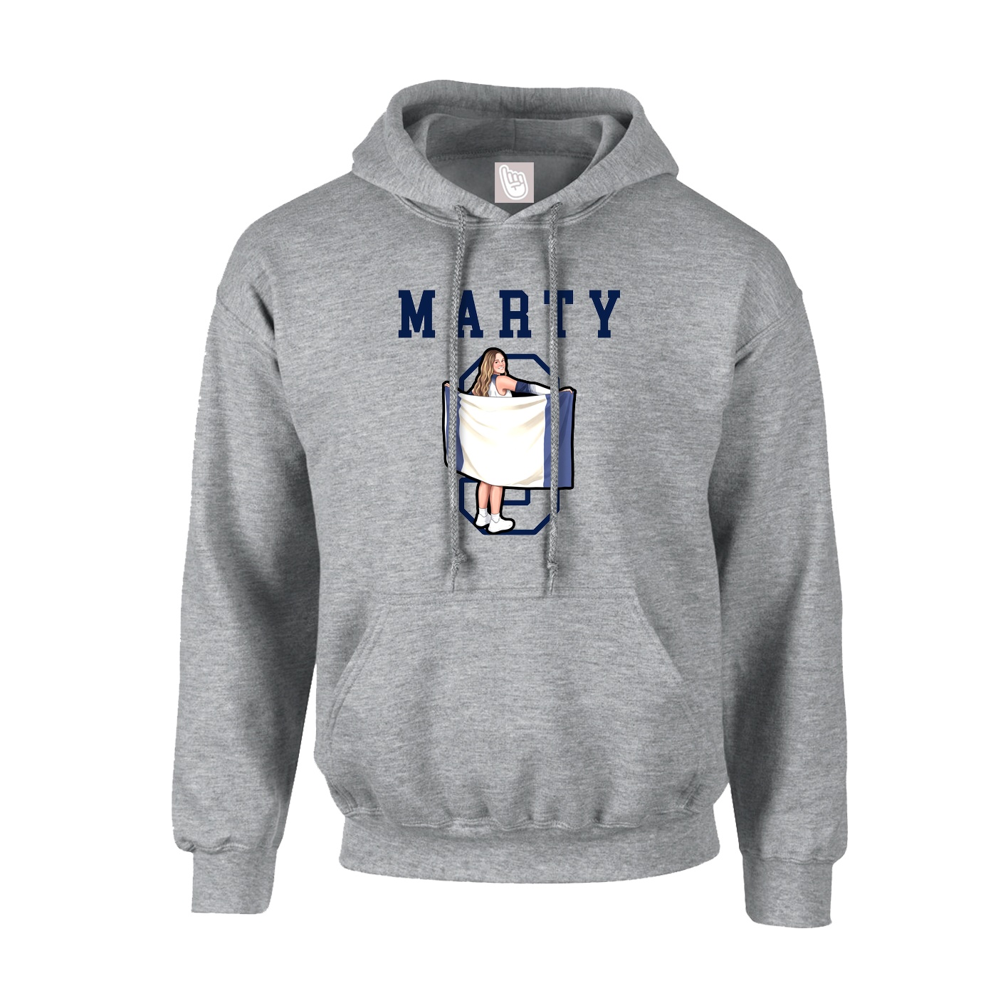 Youth Hoodie — Shirsey in Grey