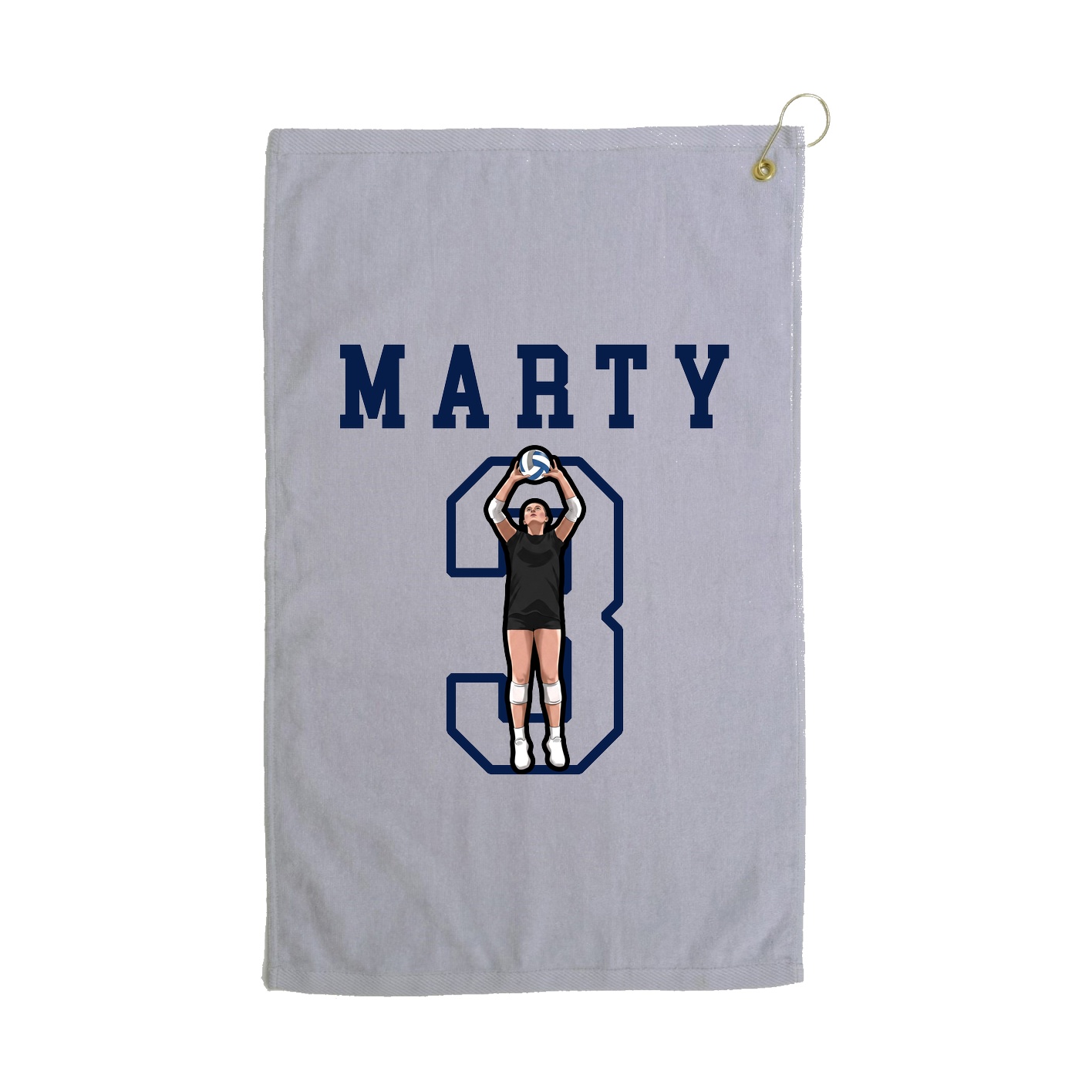 Golf Towel — Shirsey in Grey