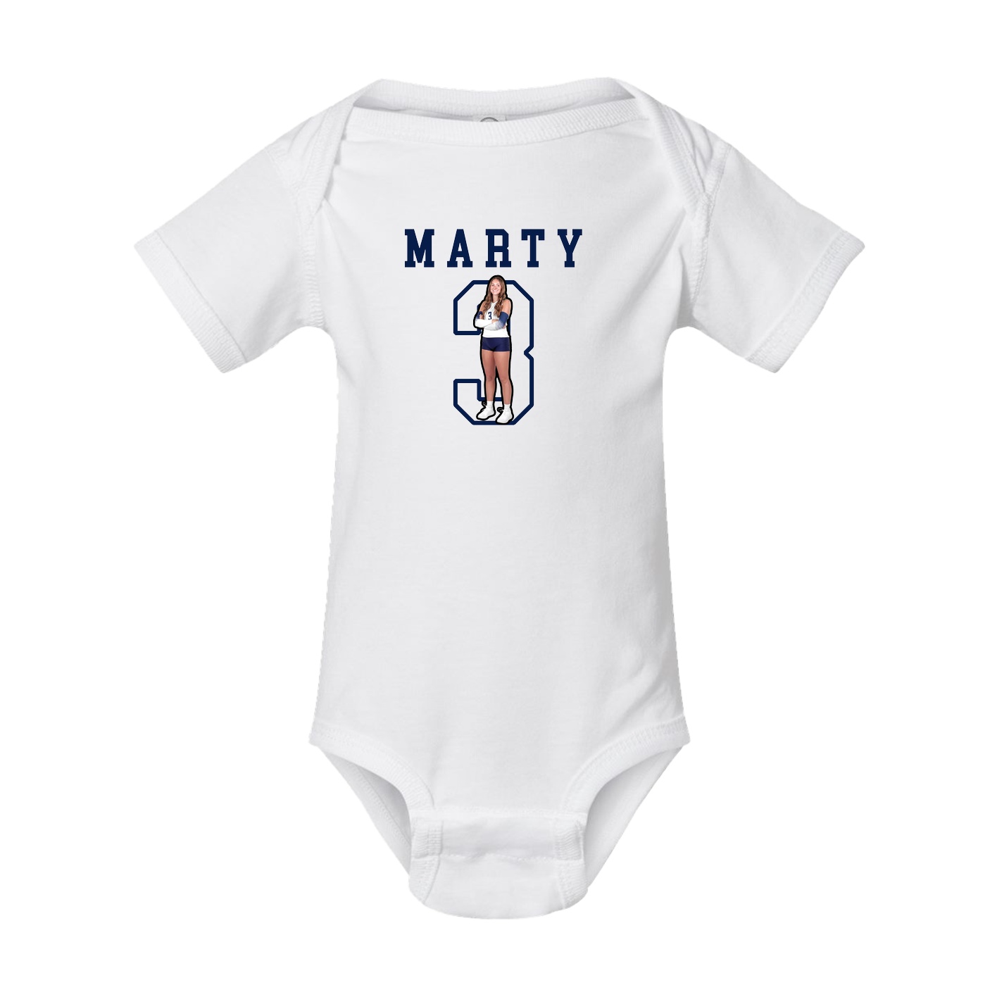 Baby Onesie — Shirsey in White