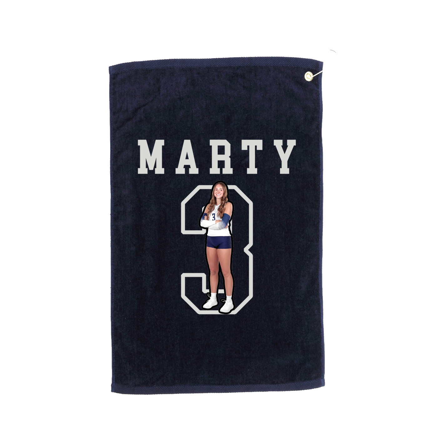 Golf Towel — Shirsey in Navy