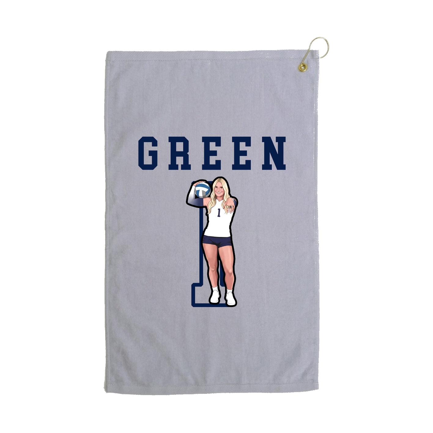 Golf Towel — Shirsey in Grey