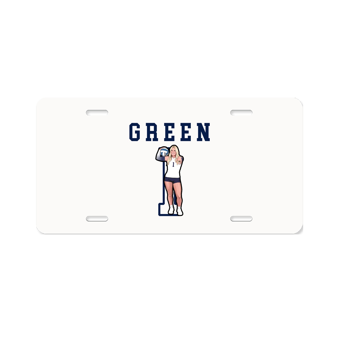 License Plate — Shirsey in Classic